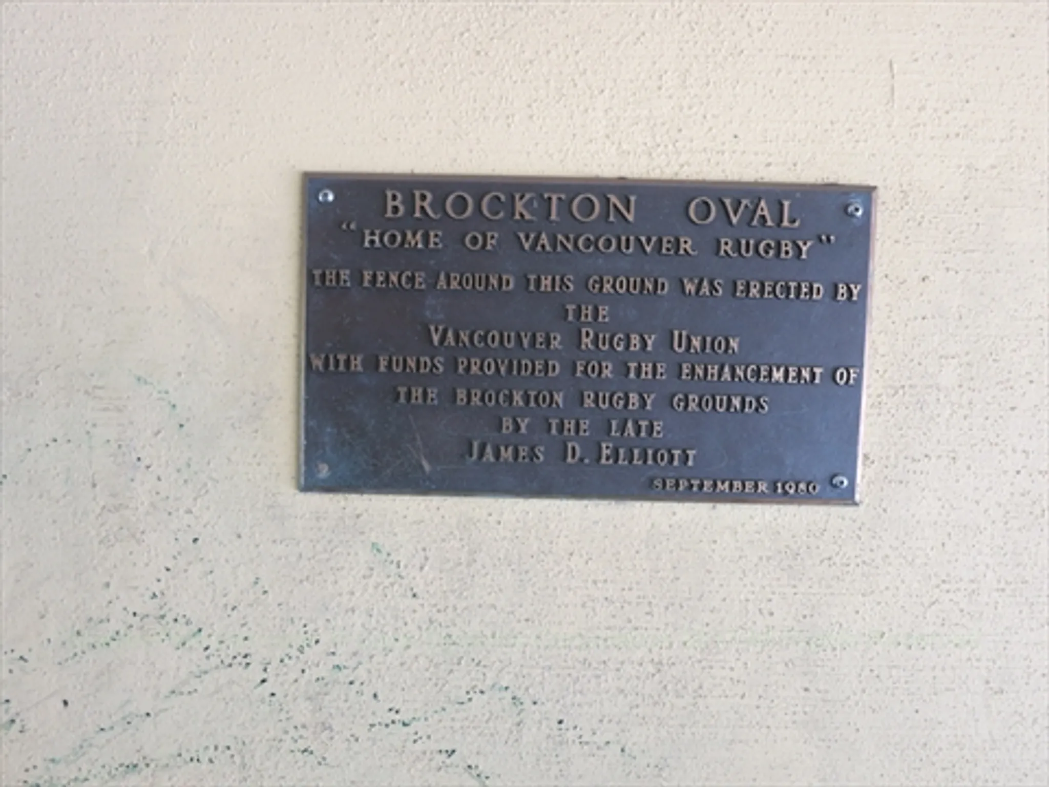 Brockton Oval