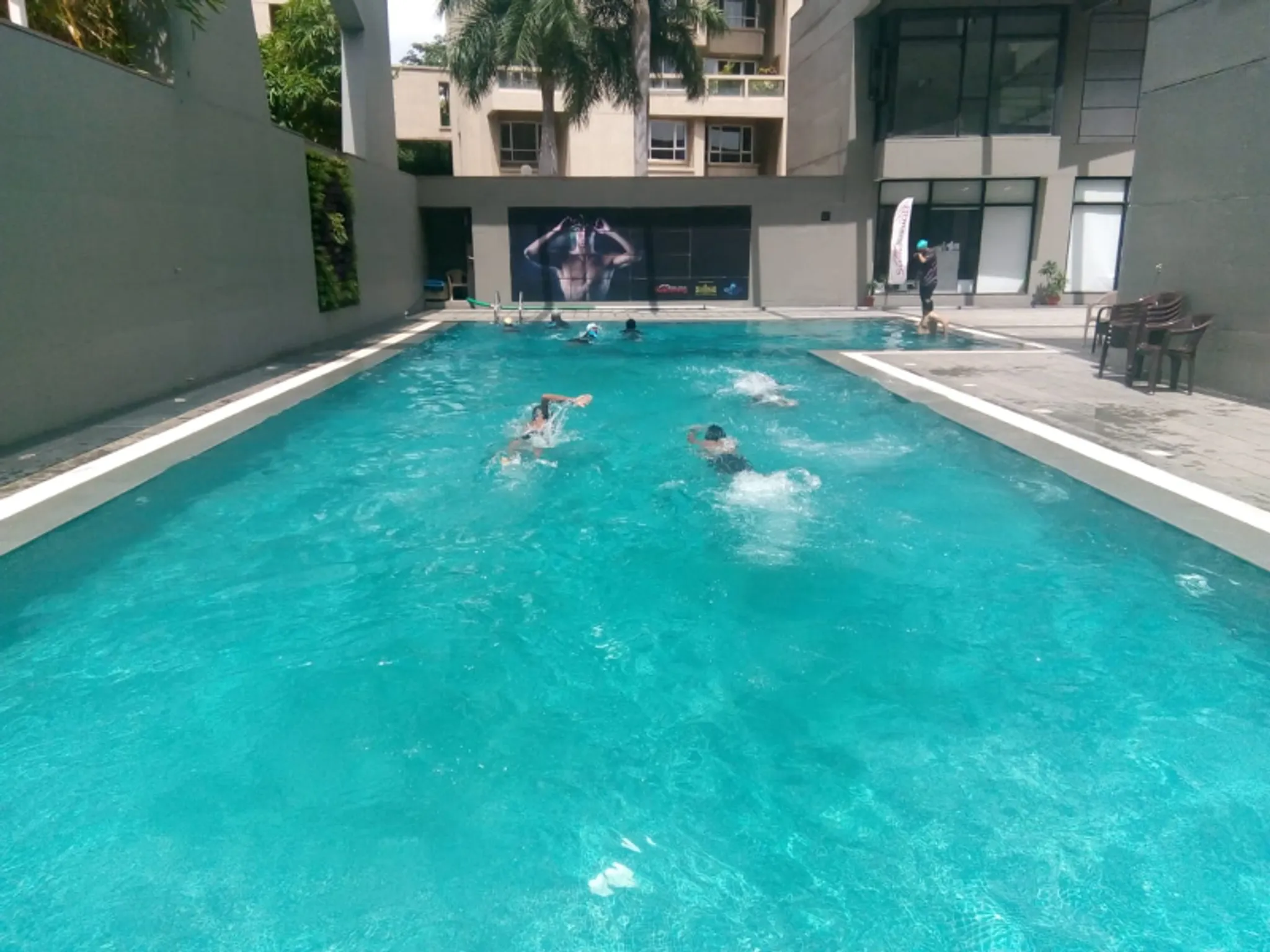 Michael Phelps Swimming at Willingdon Gymkhana