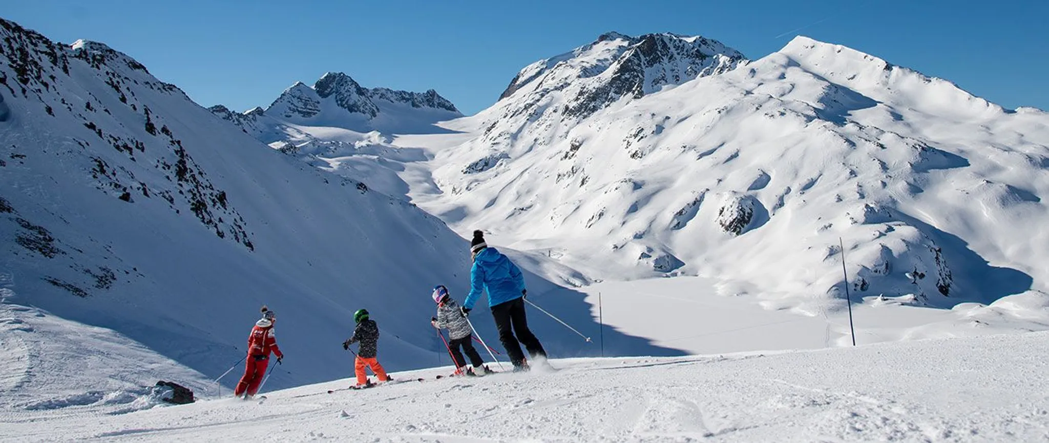 Cours collectifs de ski pour enfants