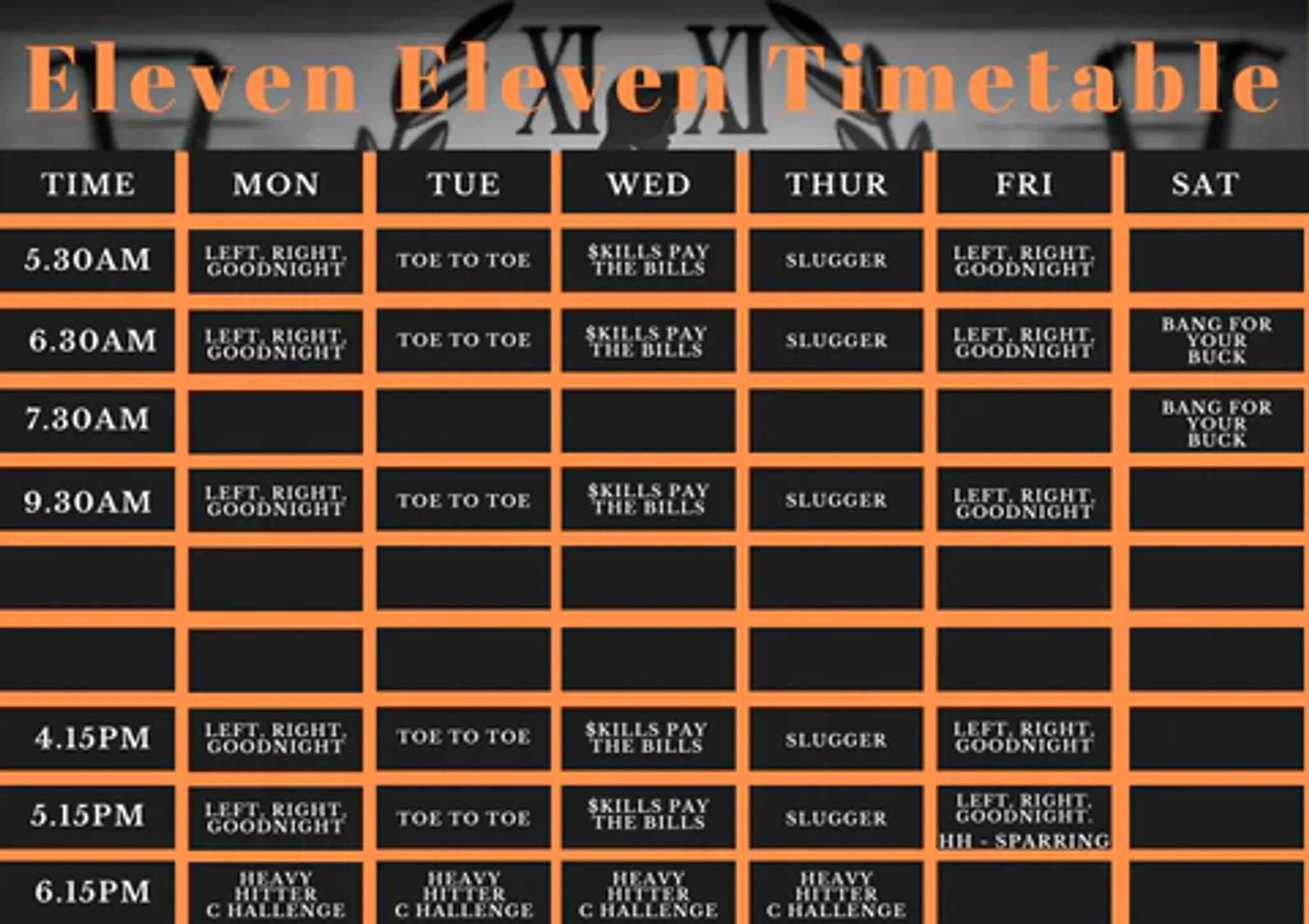 Eleven Eleven Boxing