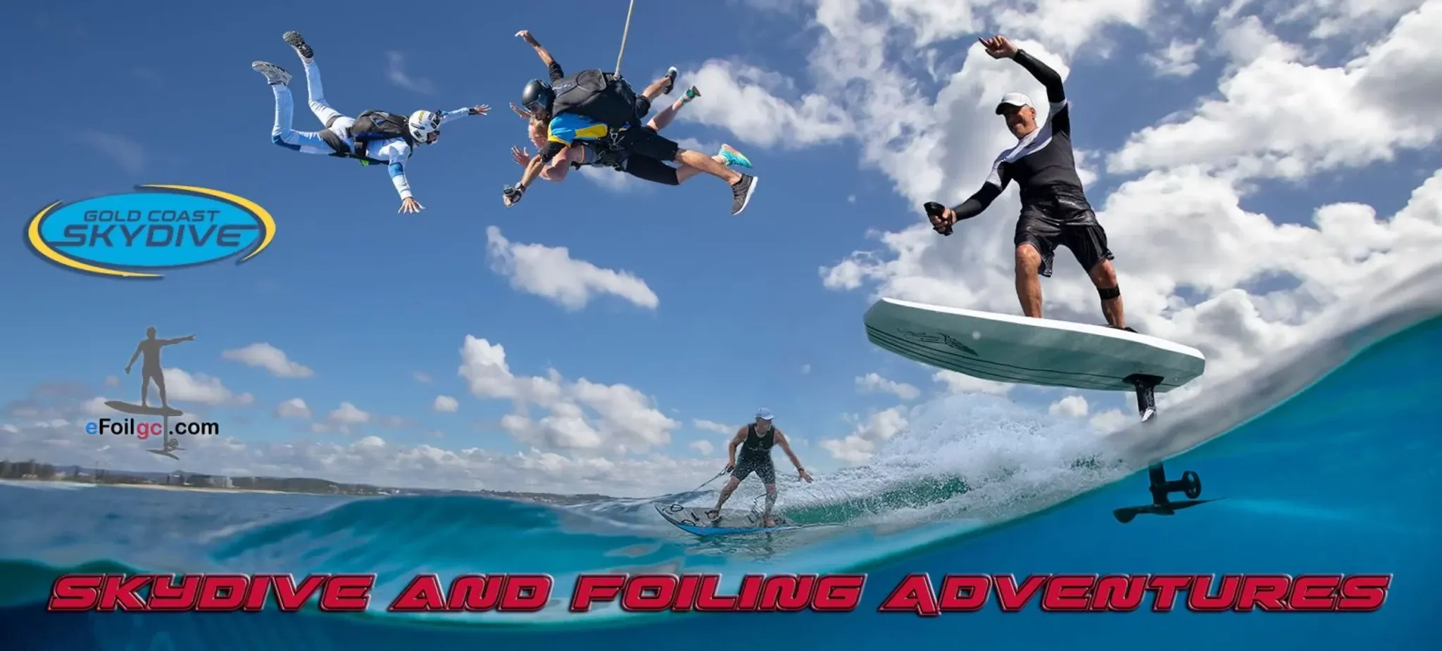 Skydive and Foiling Adventures