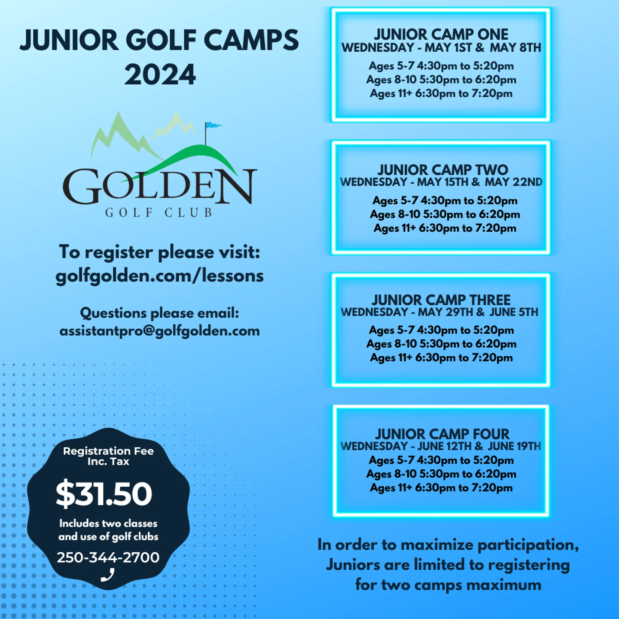 Golden Golf Course Driving Range