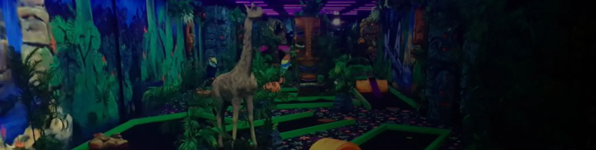 Jungle Golf - Glow In The Dark Minigolf