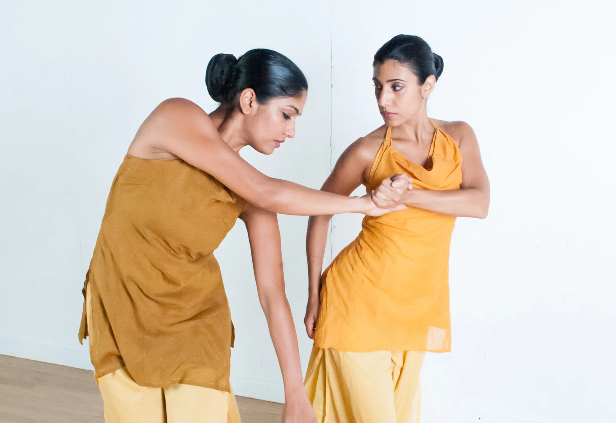 Girls dance class