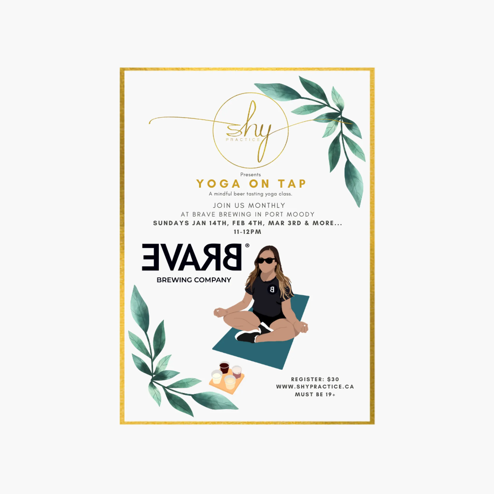 Yoga on Tap @ Patina Brewing