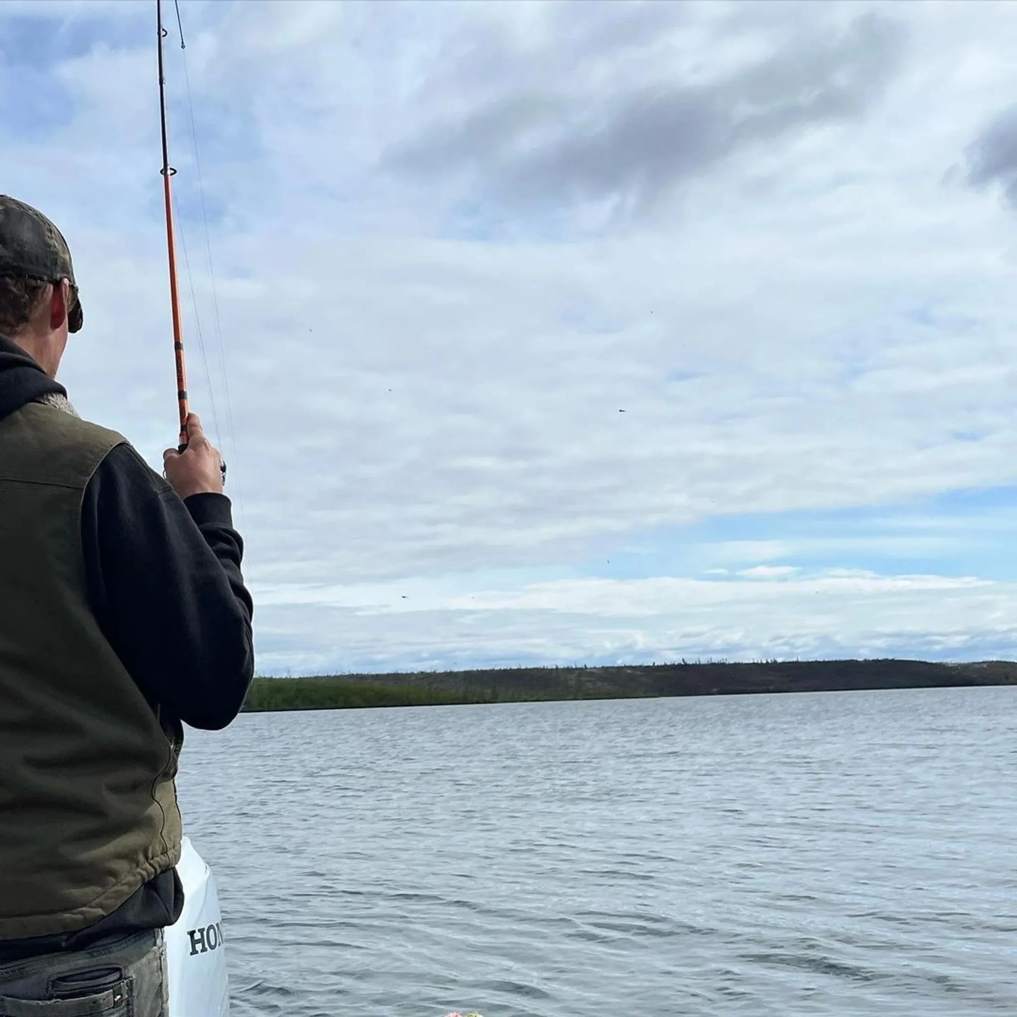 Fishing at Cree Lake