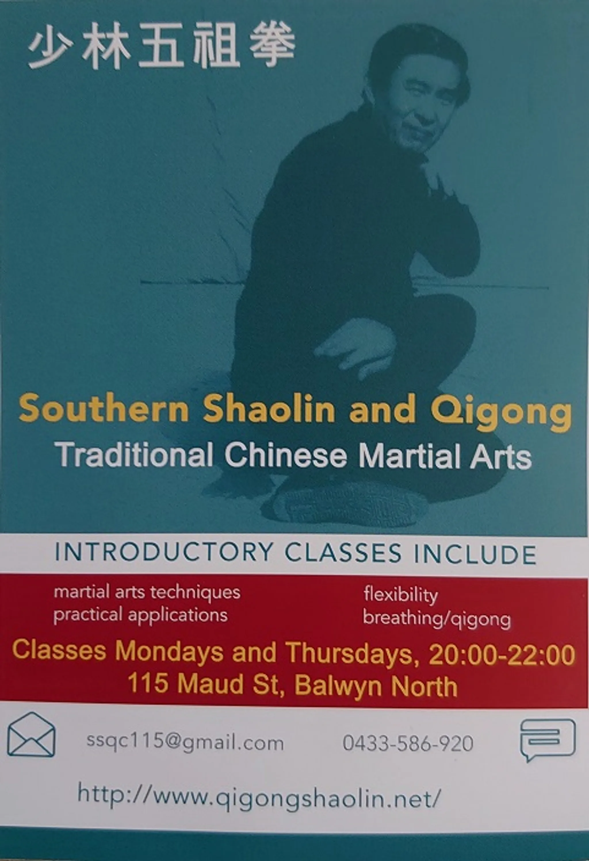 Southern Shaolin And QiGong Club