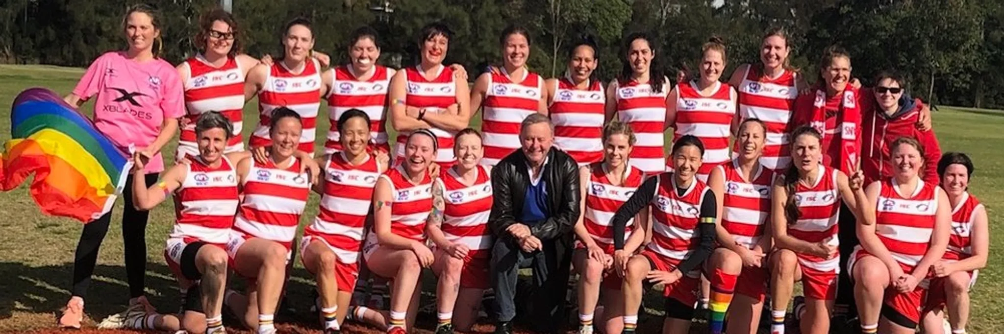 Women's only AFL Club launches their inaugural men's team this Saturday at Henson Park Newtown