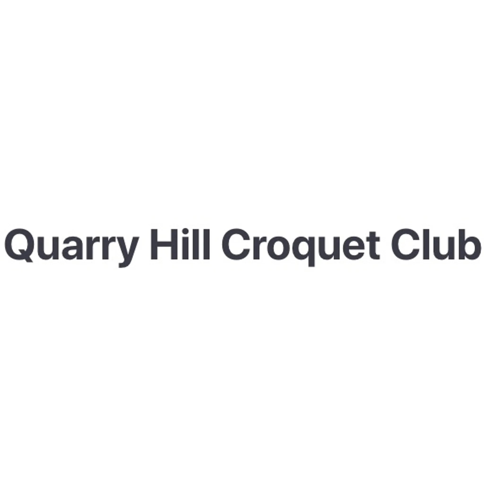 Quarry Hill Croquet Club