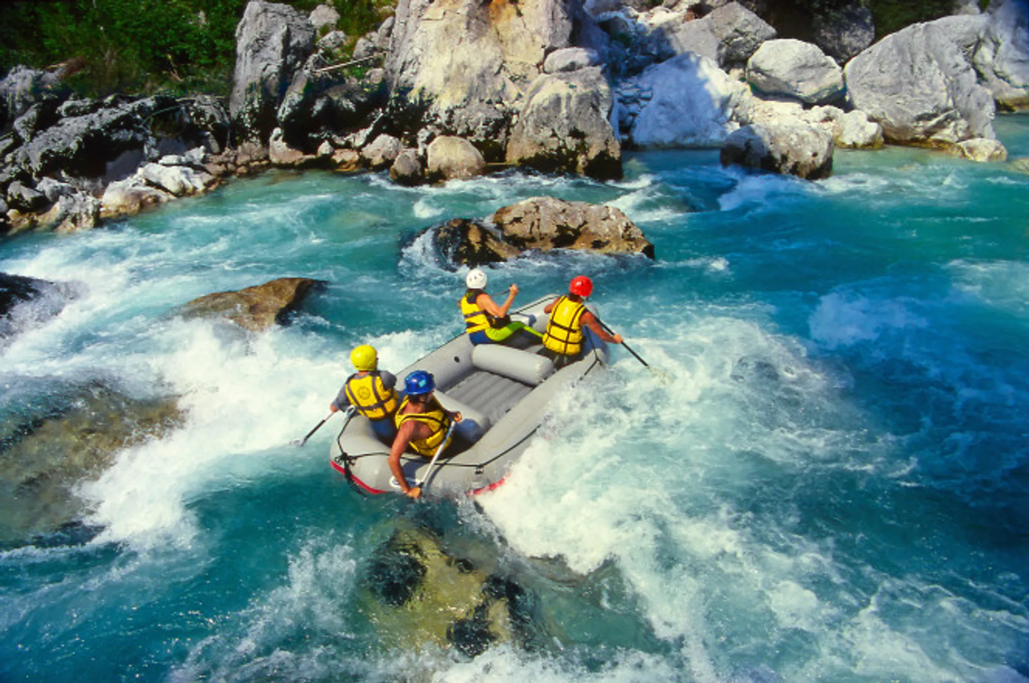 Initiation en Rafting sur la Dranse