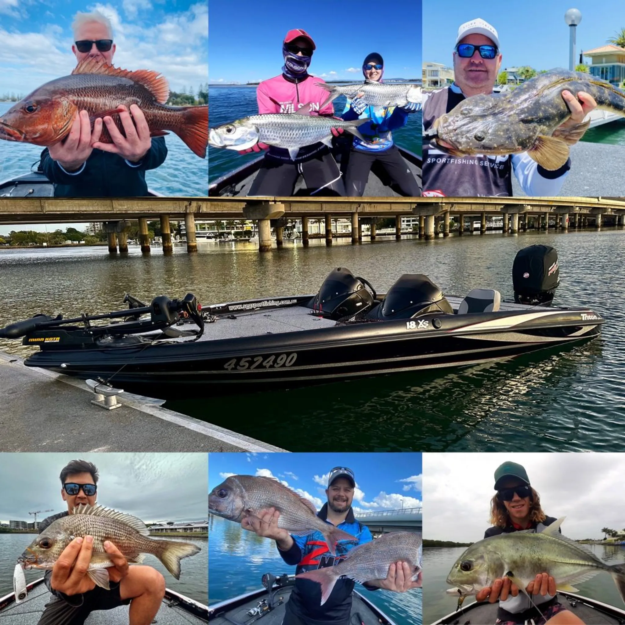 SEQ Sportfishing Estuary Charters & Tuition Gold Coast, Raby Bay, Redcliffe.