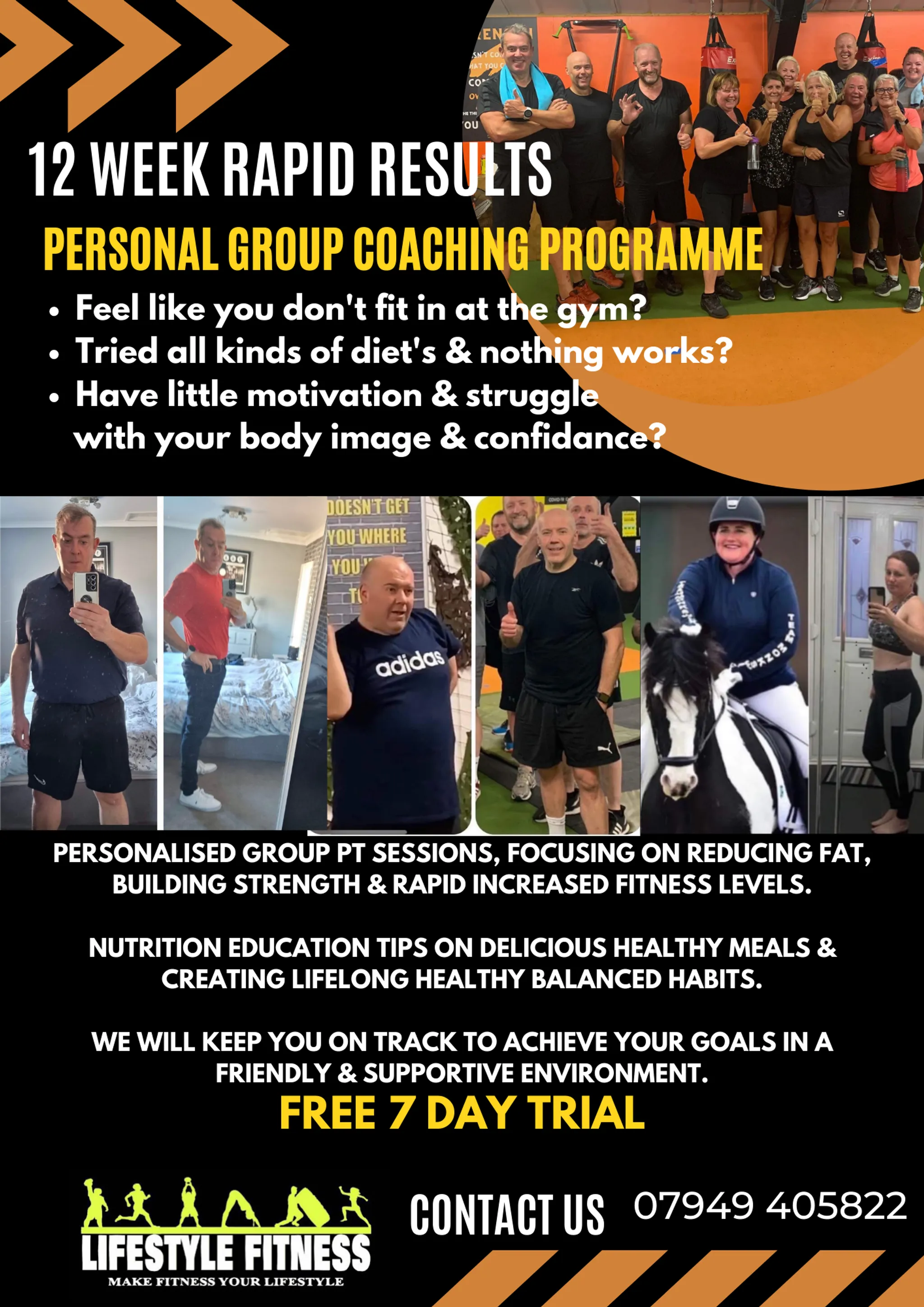 BODY TRANSFORMATION COACHING