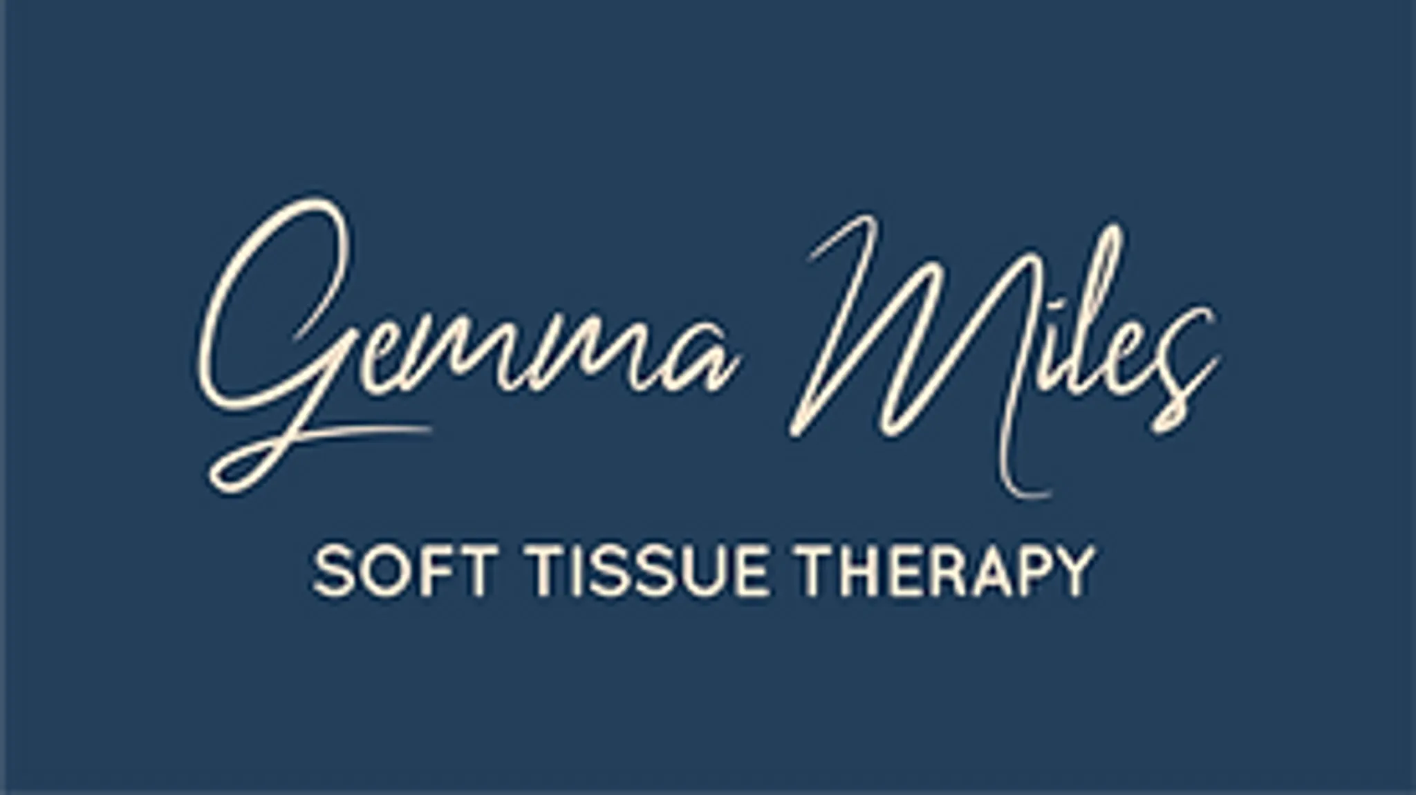 Gemma Miles Soft Tissue Therapy