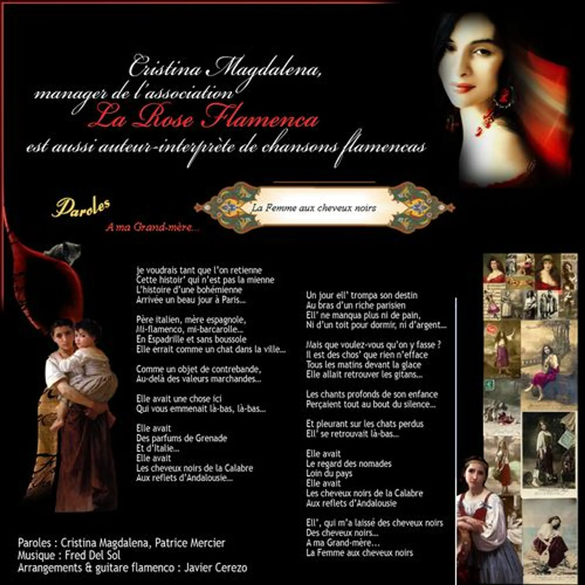 During Flamenco À Paris-La Rose Flamenca