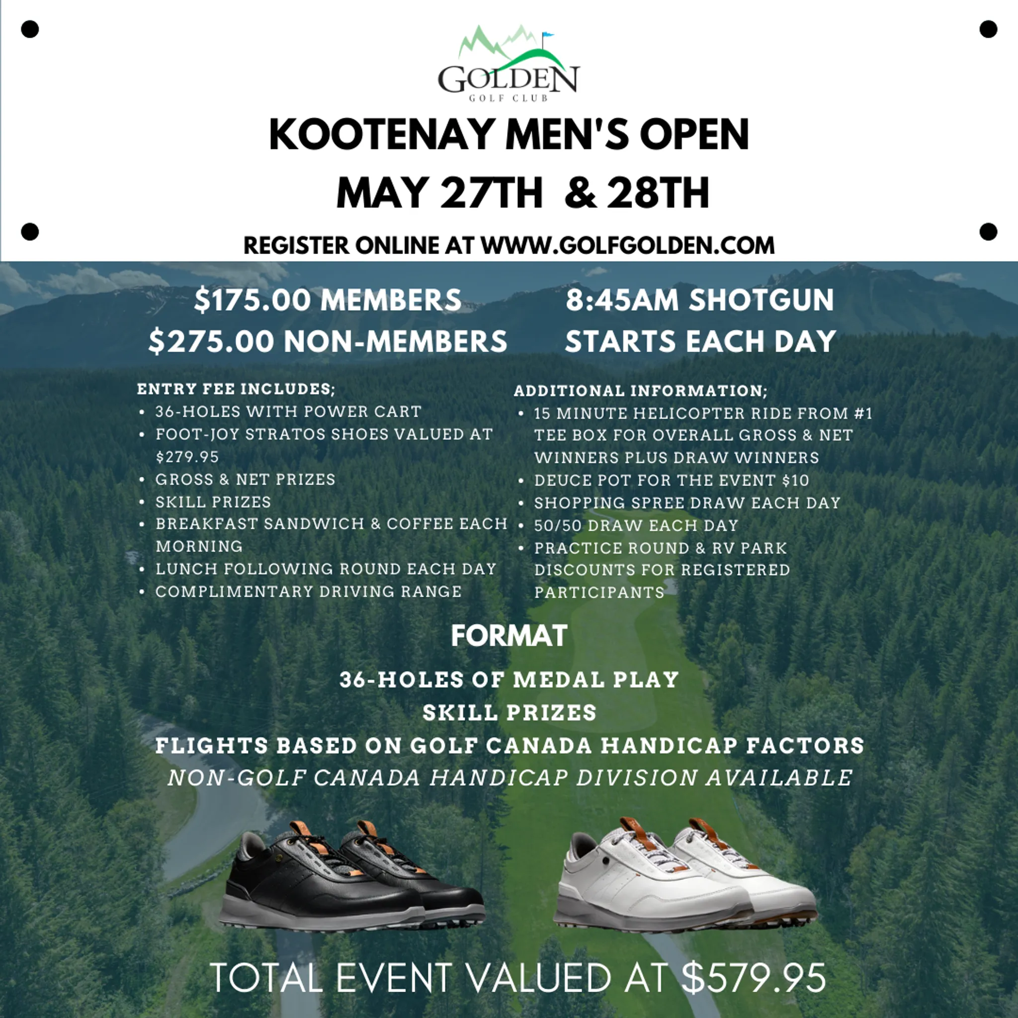 Golden Golf Course Driving Range