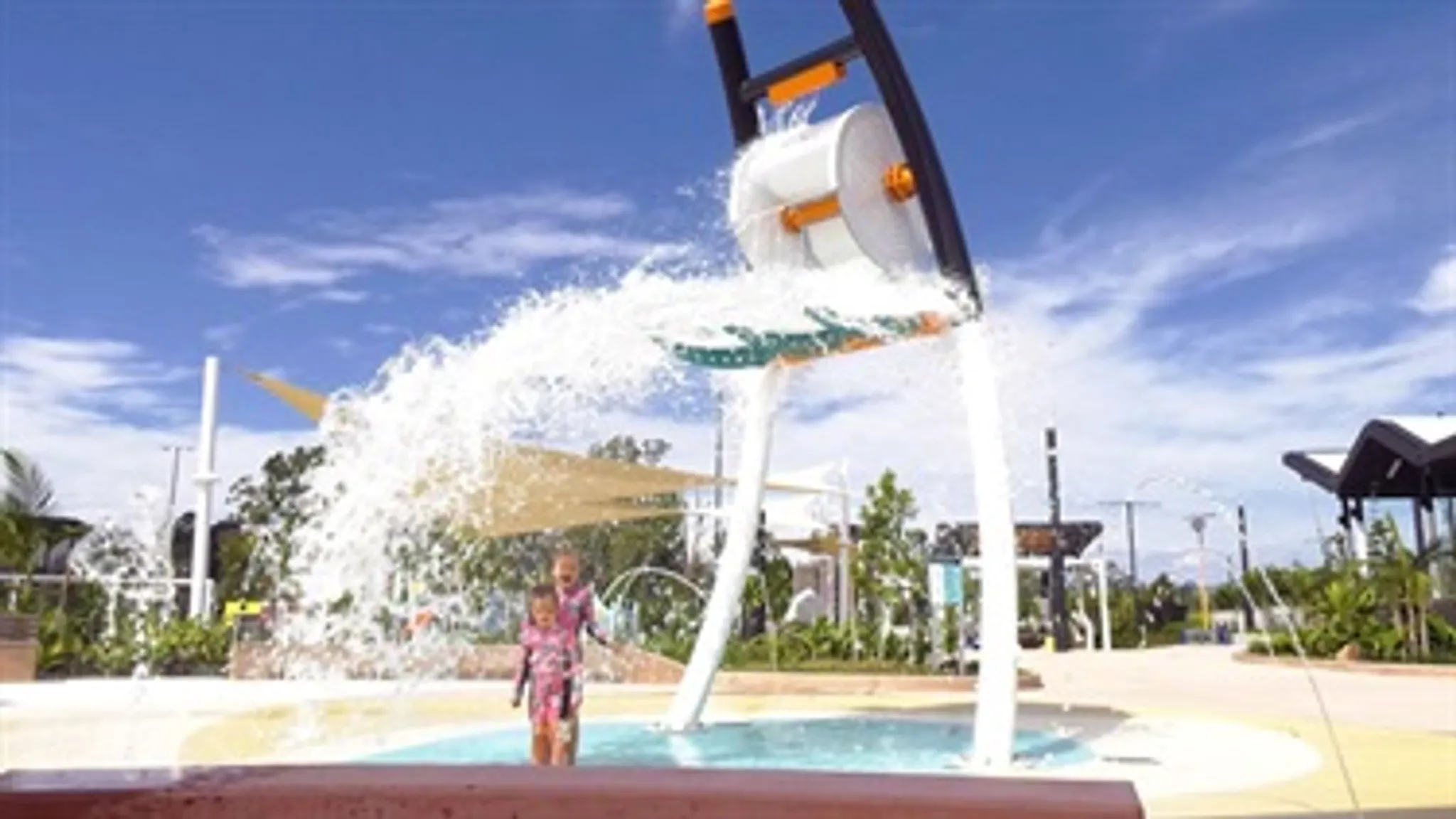 Free Water Park & Public Play Space