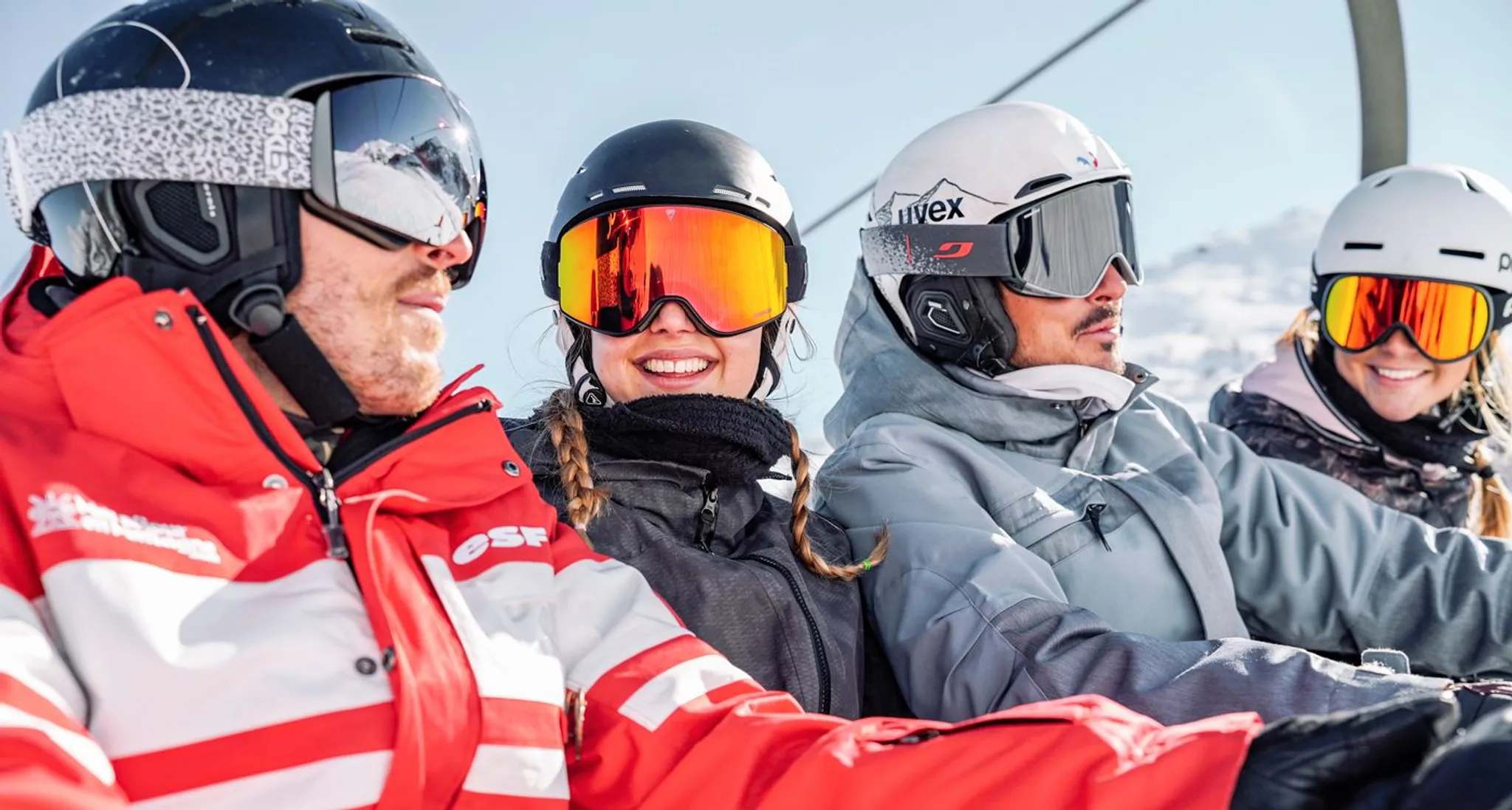 Cours de sport en montagne