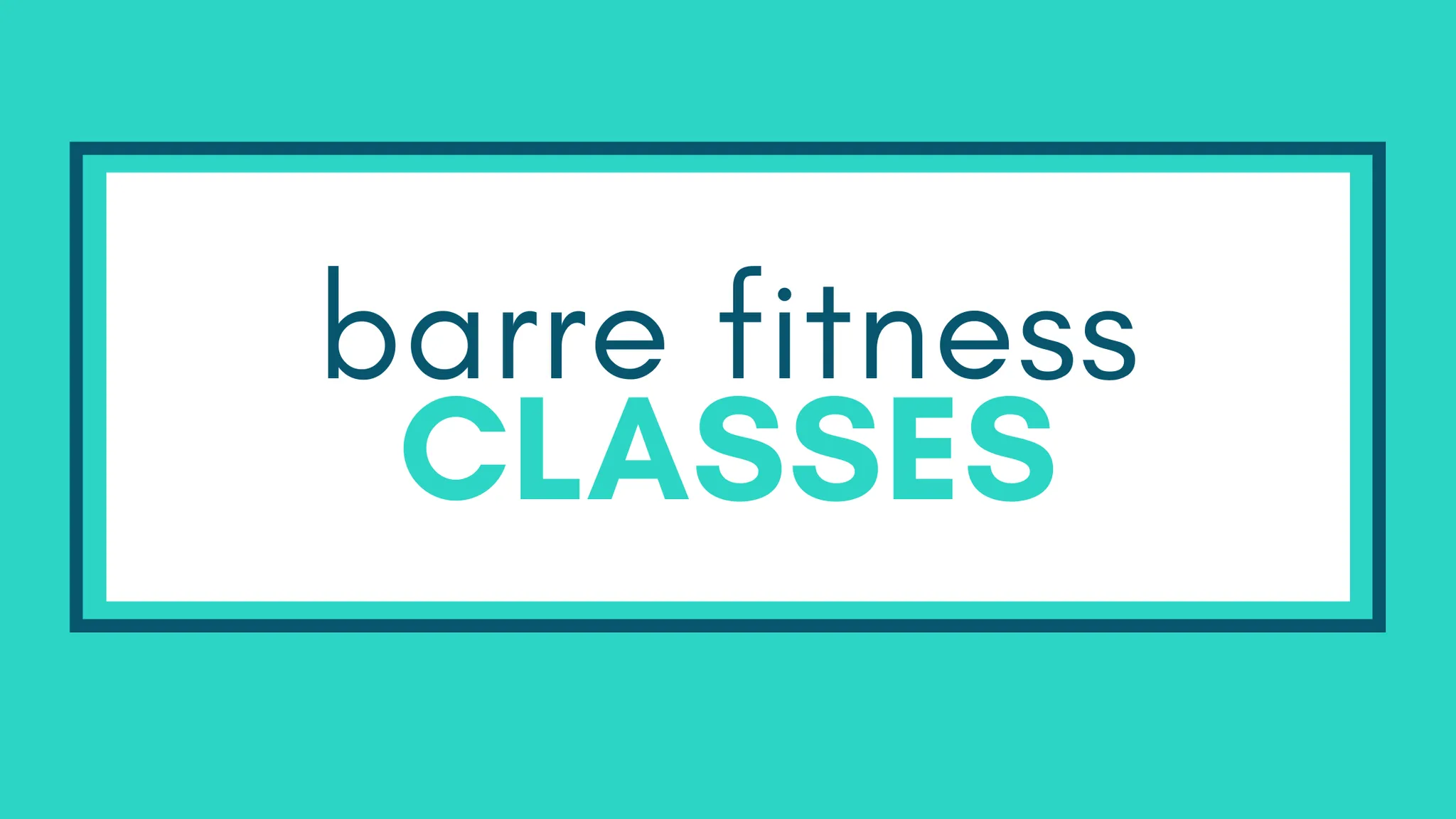 Barre Fitness South Surrey