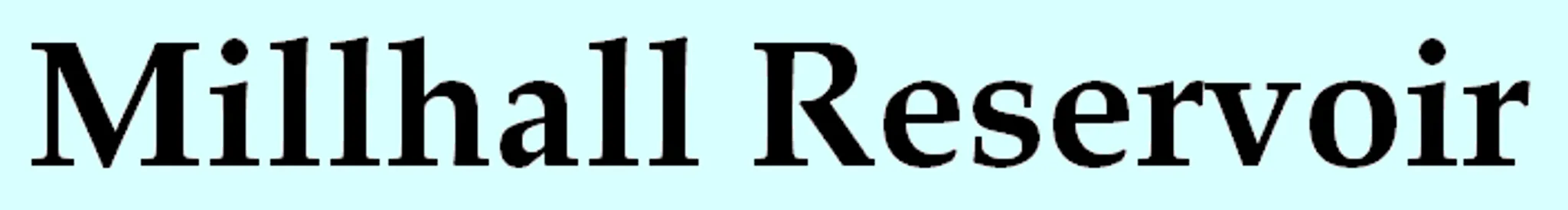Millhall Reservoir