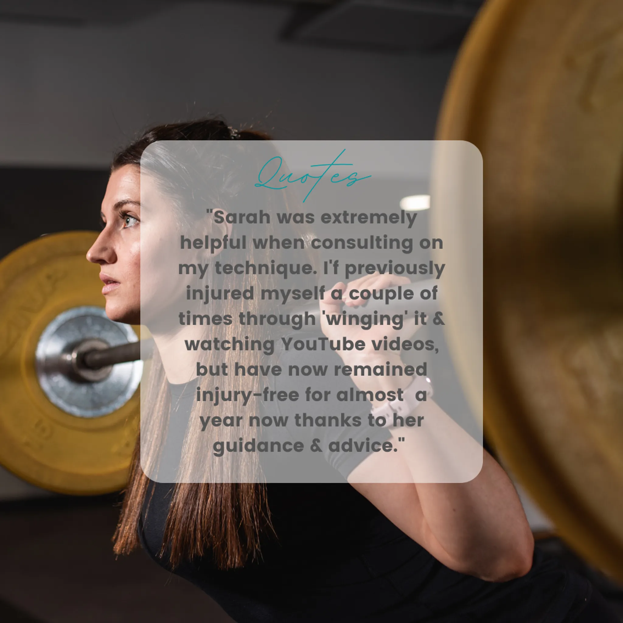 Sarah Wilkinson - Personal Trainer and Online Coach