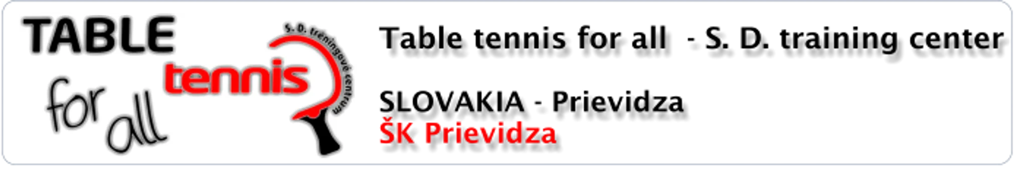 Table tennis for all