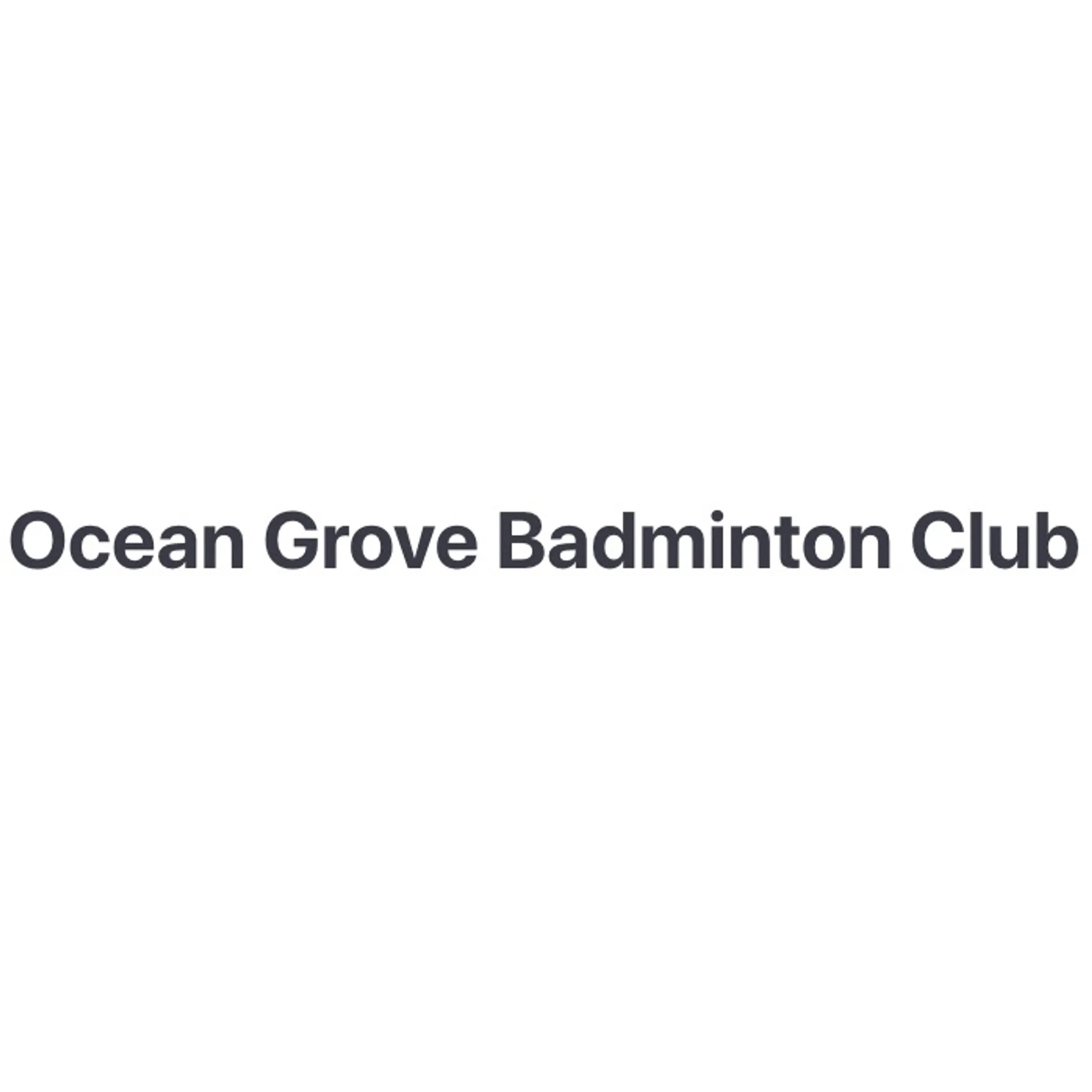 Ocean Grove Badminton Club