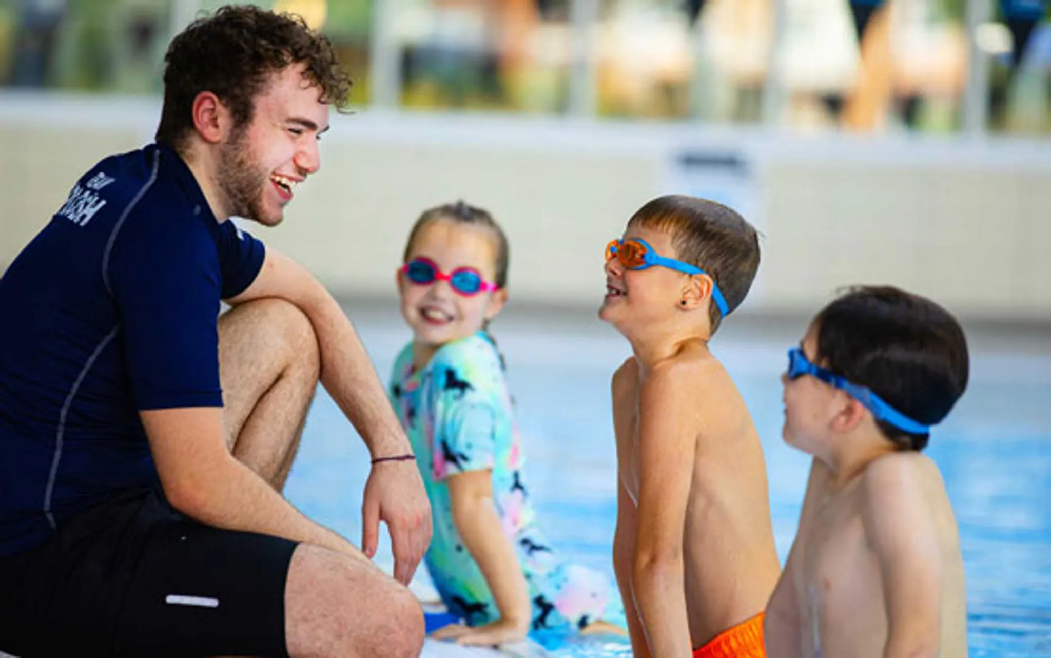Amateur Swimming Lessons at Total Fitness