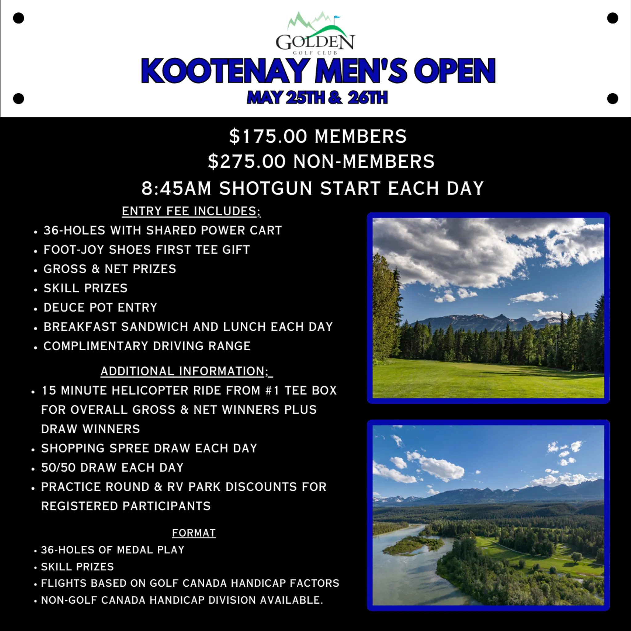 Kootenay Men's Open 2024