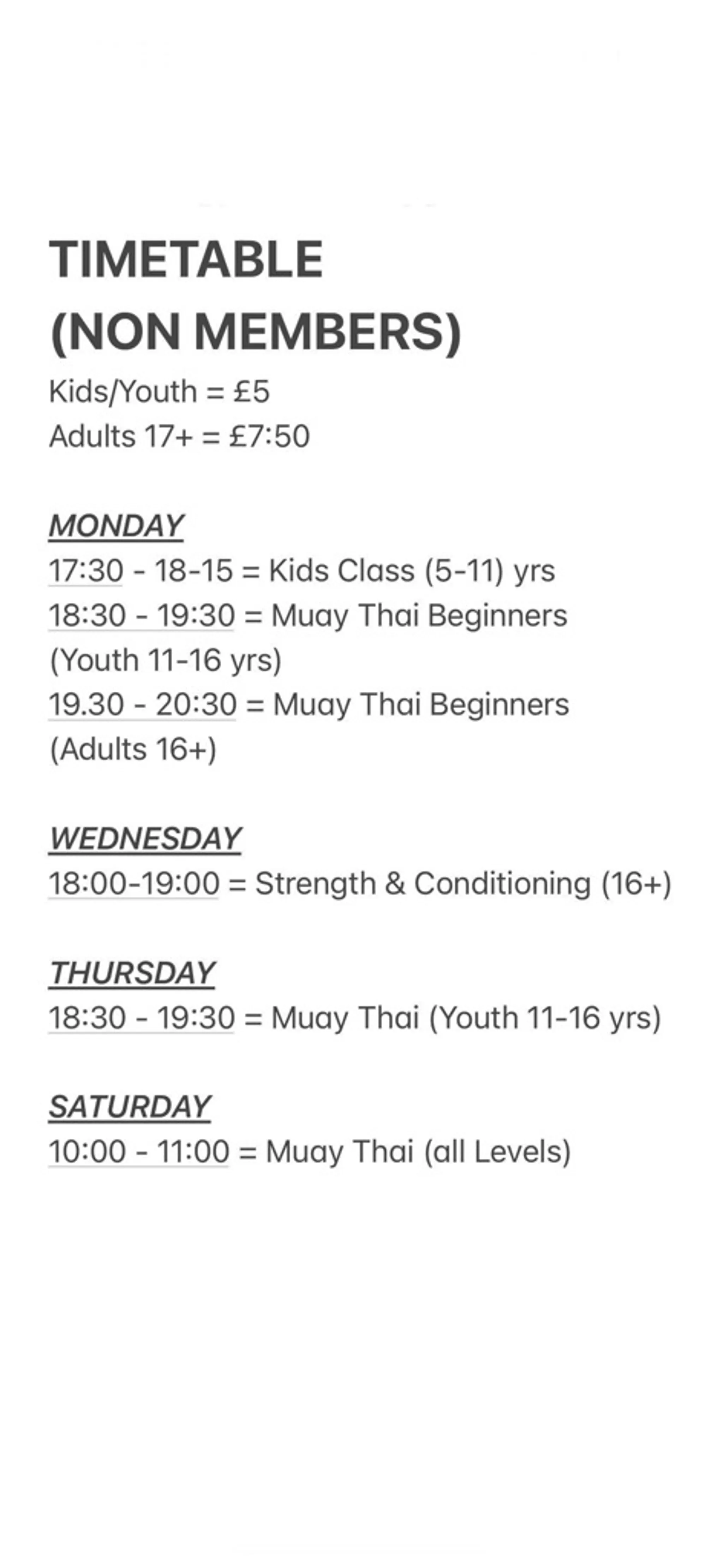 Adrenaline Muay Thai and Fitness Gym