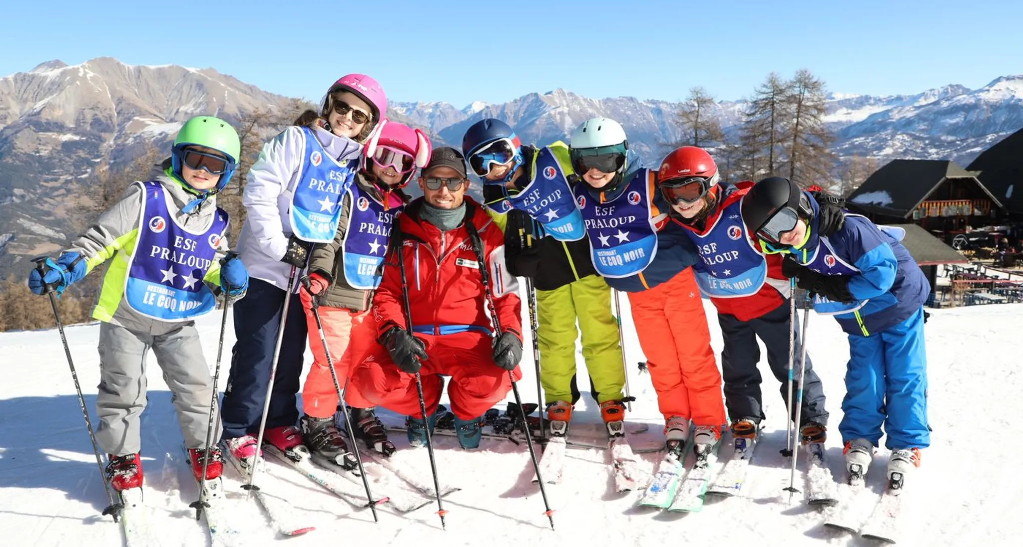Cours de ski collectifs à Pra Loup 1600