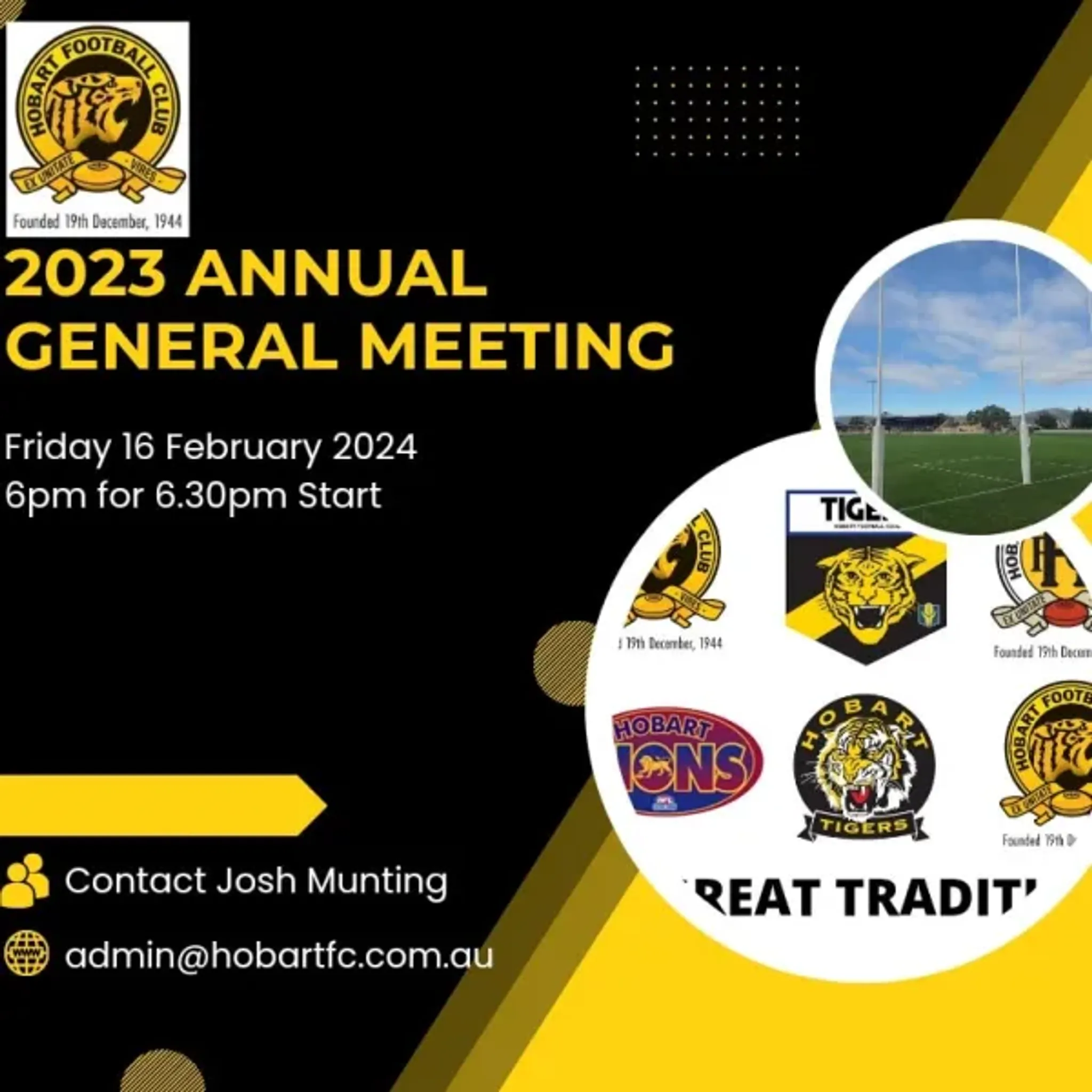 Hobart Football Club's vision to restore the roar in '24