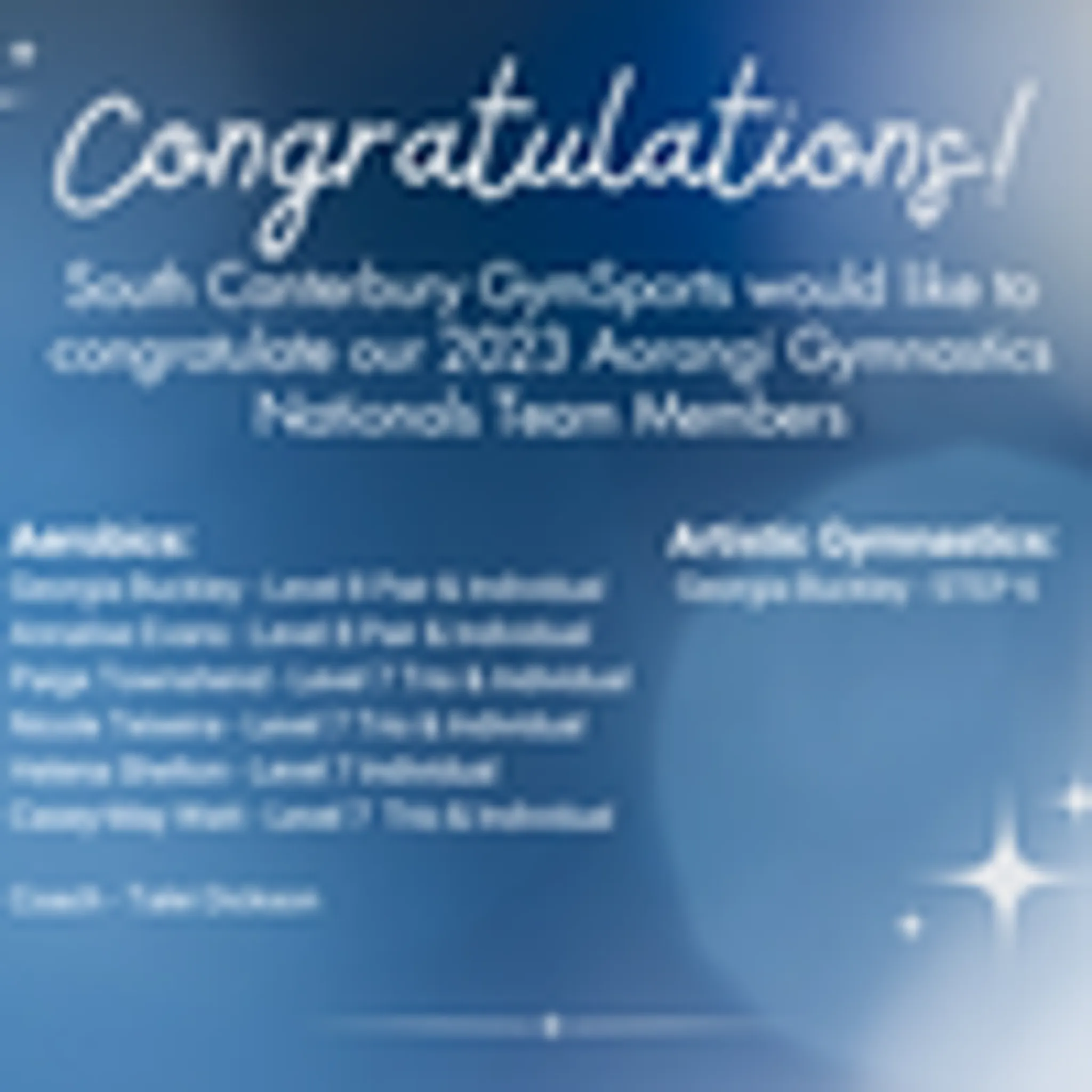 South Canterbury GymSports