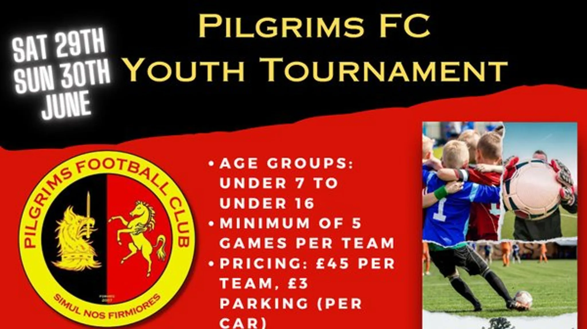 Pilgrims Summer Youth Tournament