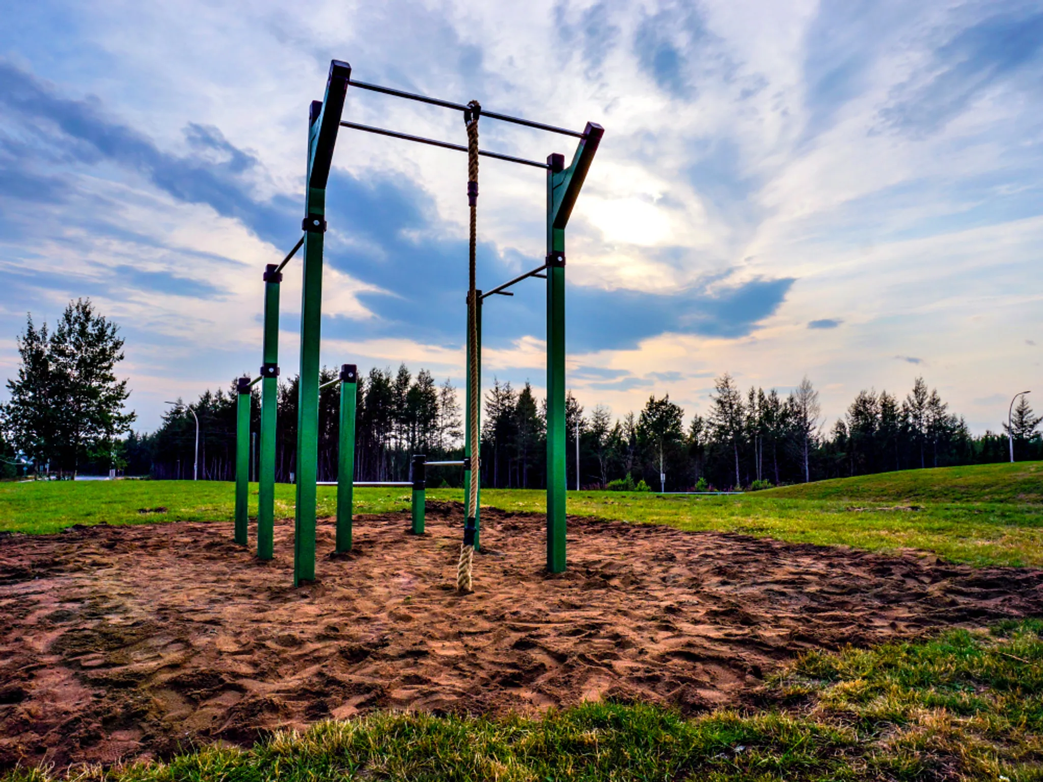 Parc d'entranement extrieur
