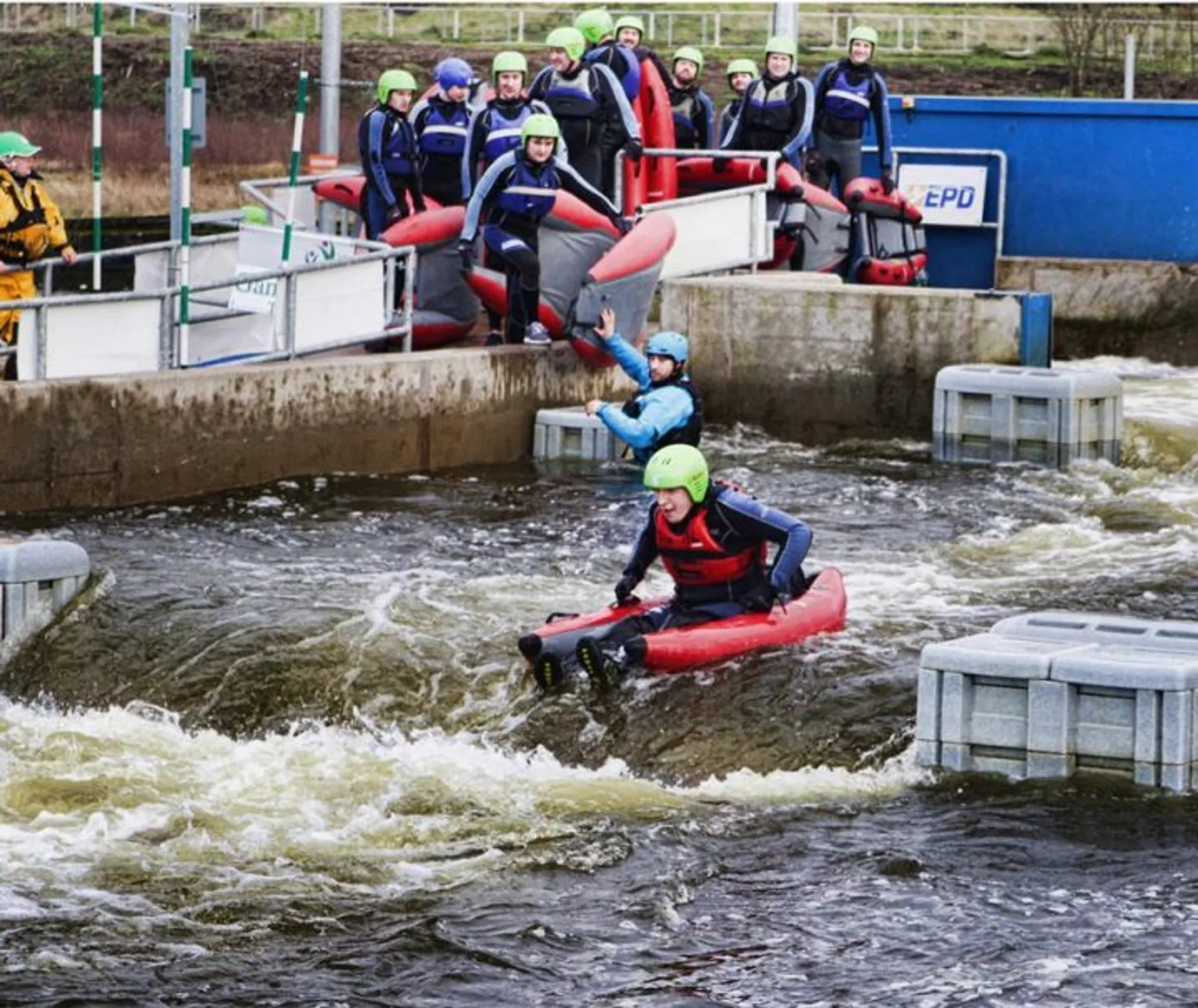 White Water Rafting River Tummel