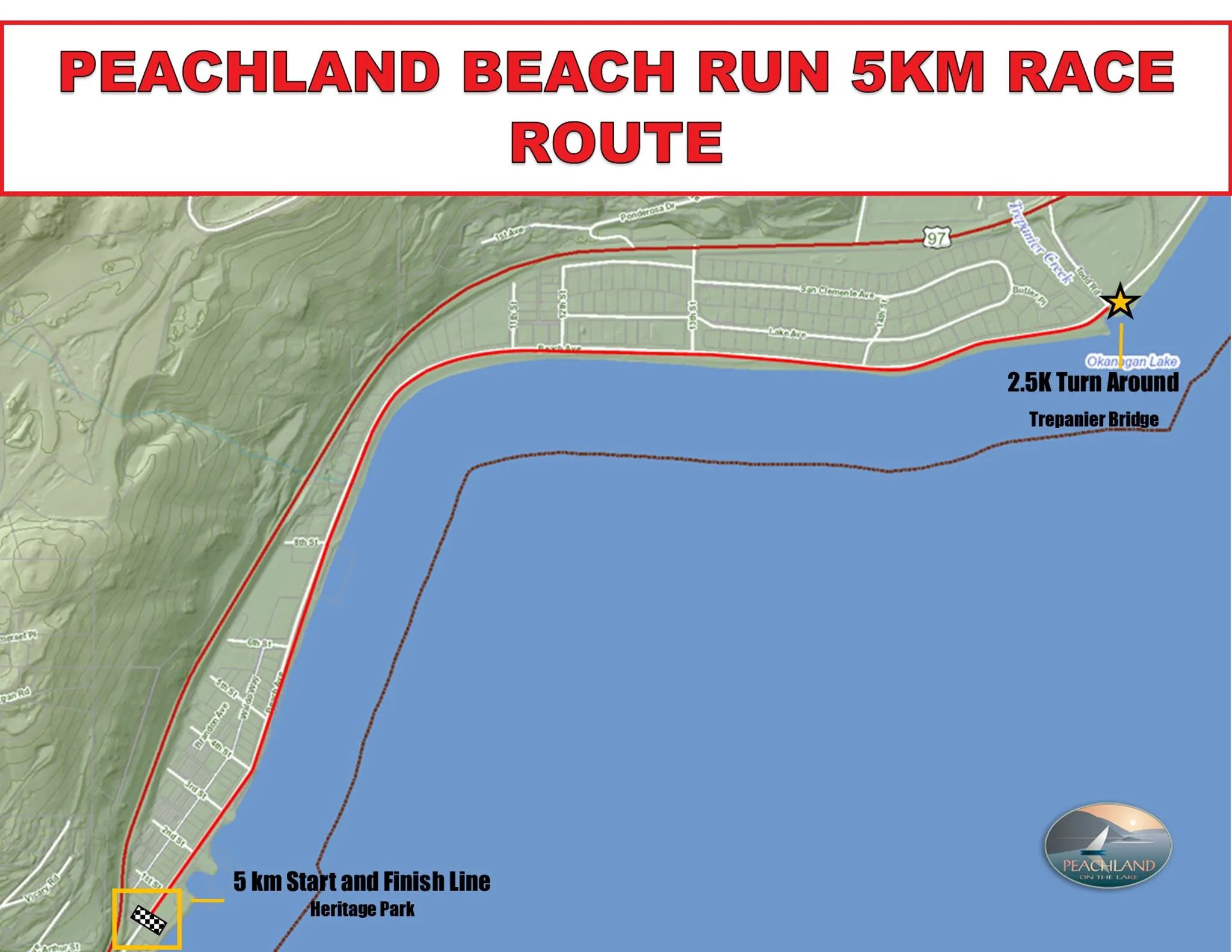 Peachland Beach Run
