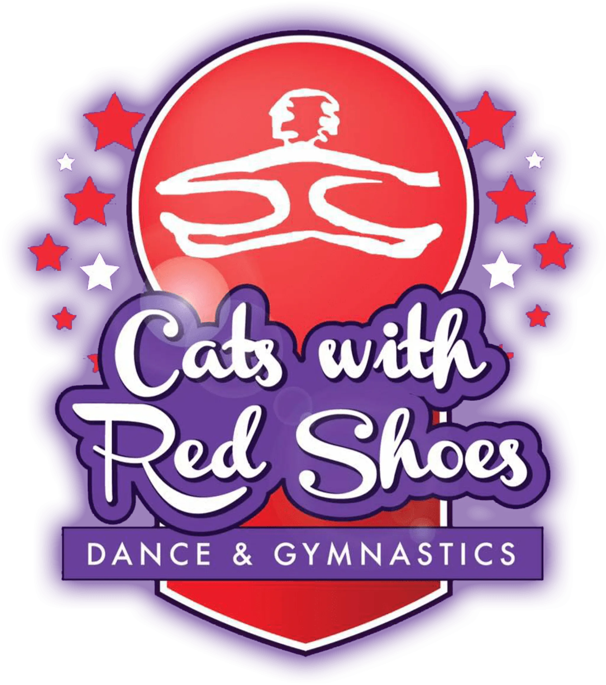 Cats with Red Shoes