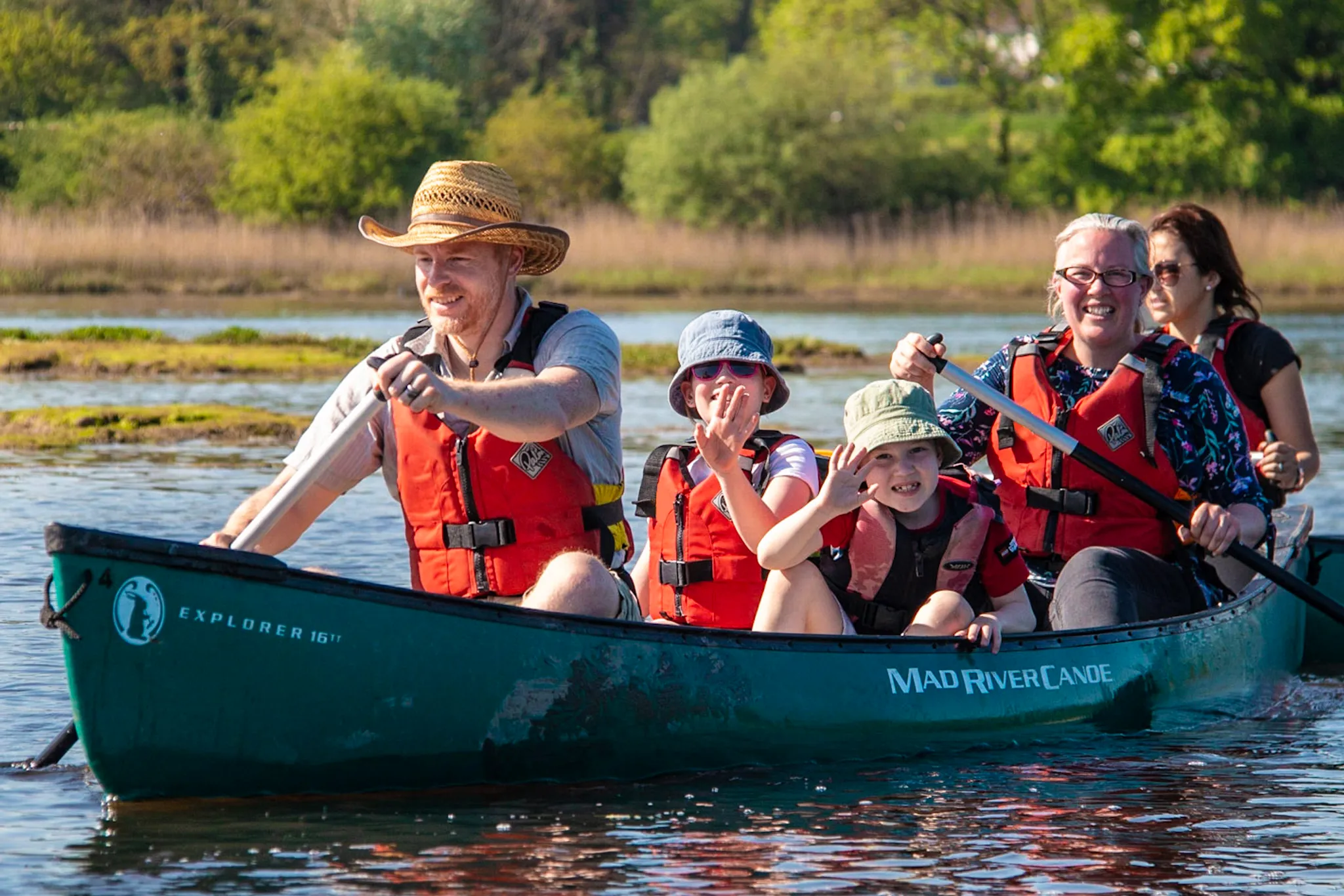 Canoeing trips on the River Spey