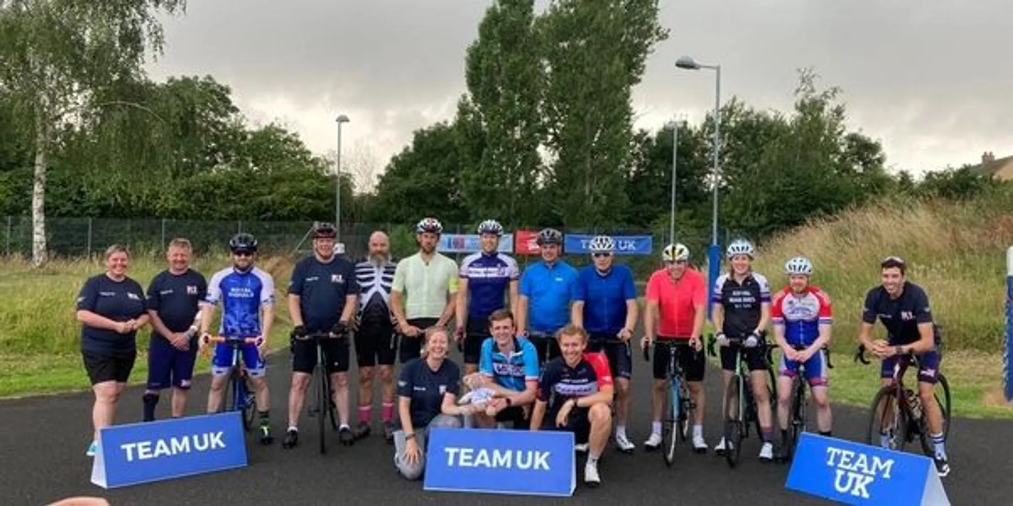 Local Amateur Cycling Race