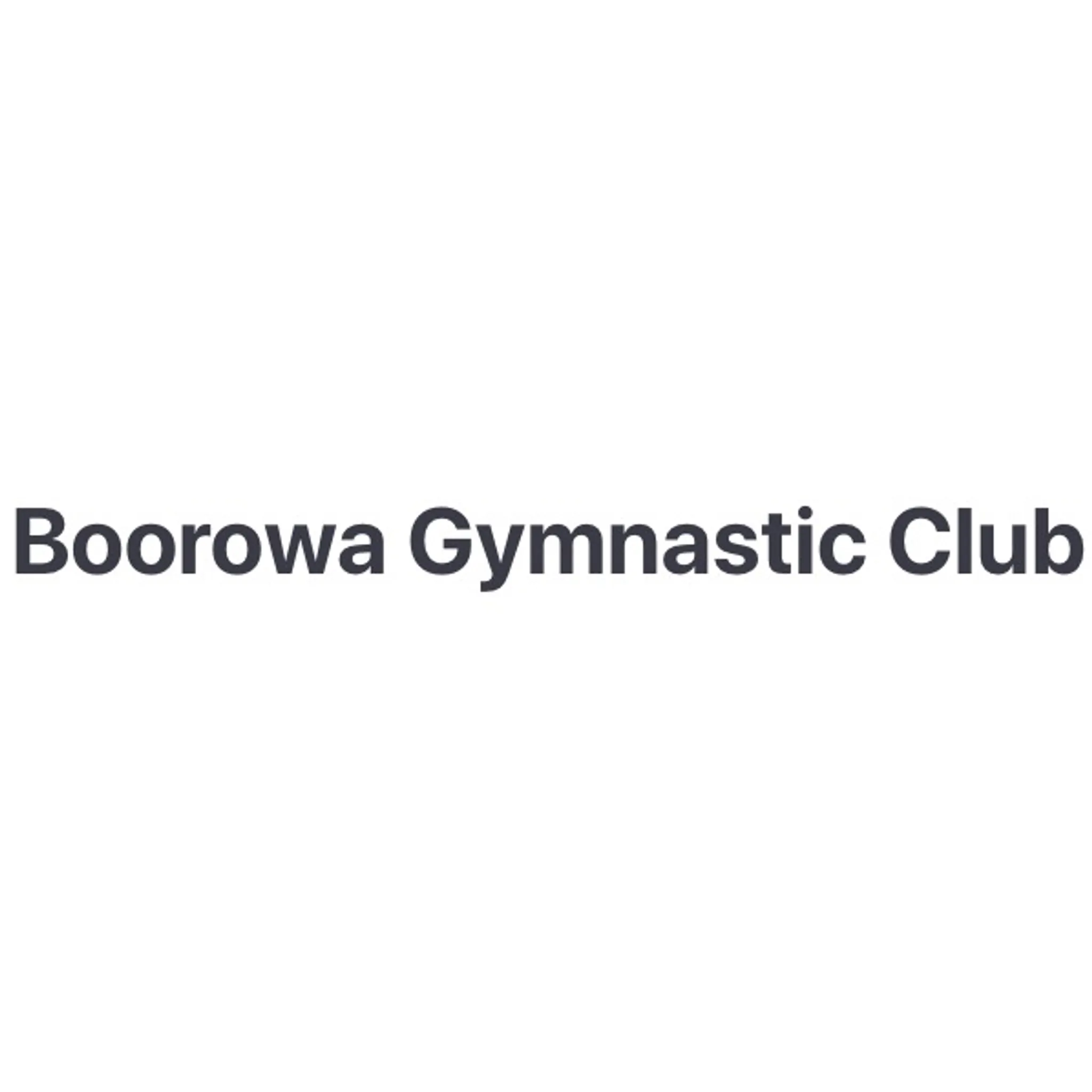 Boorowa Gymnastic Club