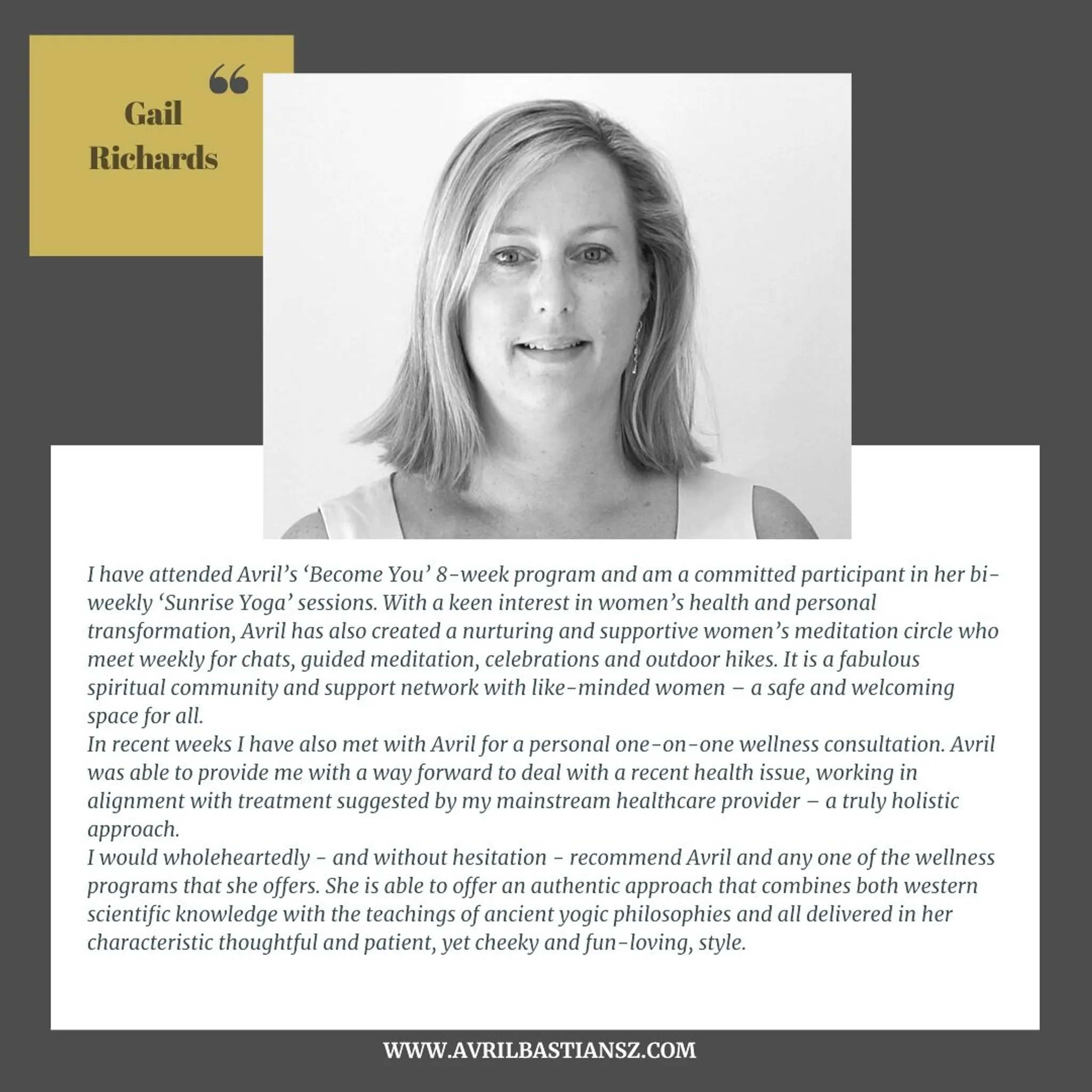 Avril Bastiansz - Become Y O U