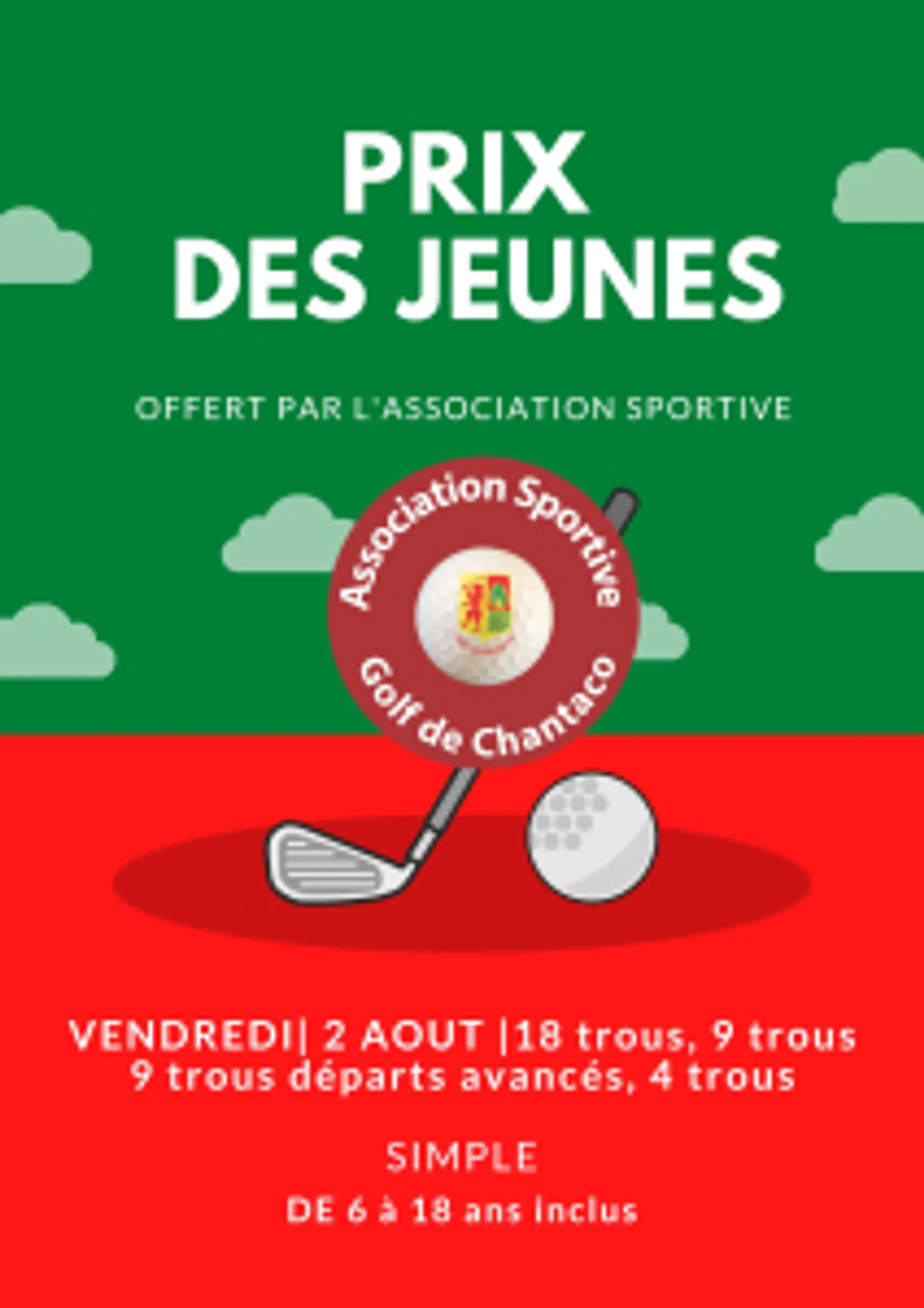 Compétition de Golf Chapman Séries
