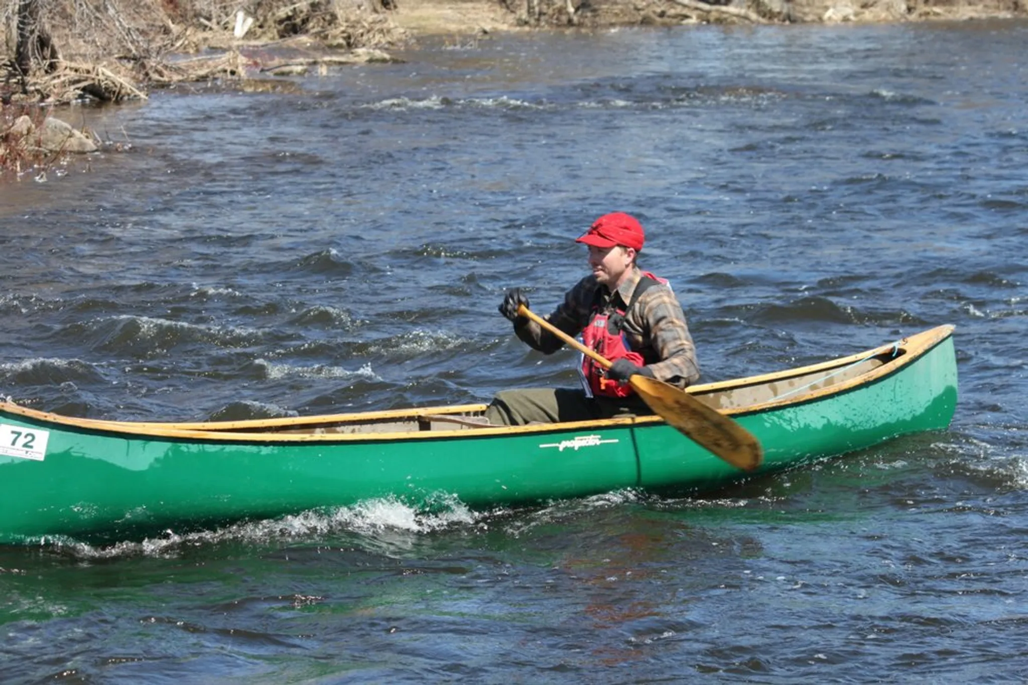 Jock River Race Finish Line
