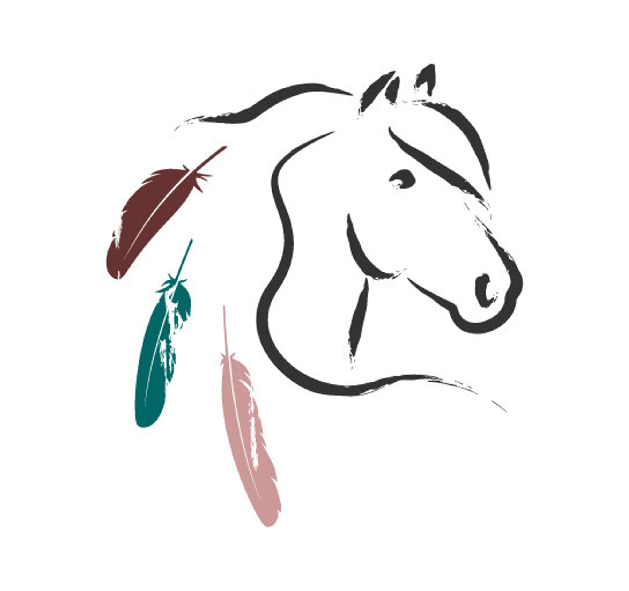 Horse Print Equine Assisted Learning