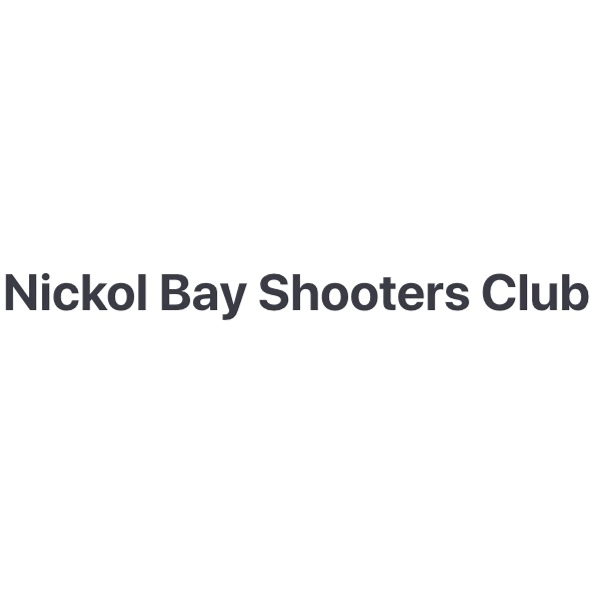 Nickol Bay Shooters Club