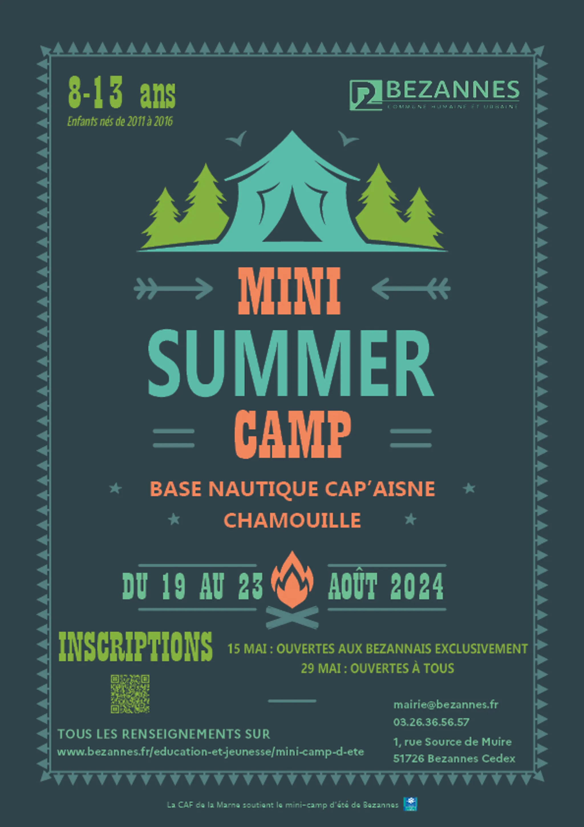 Mini camp d’été 2024