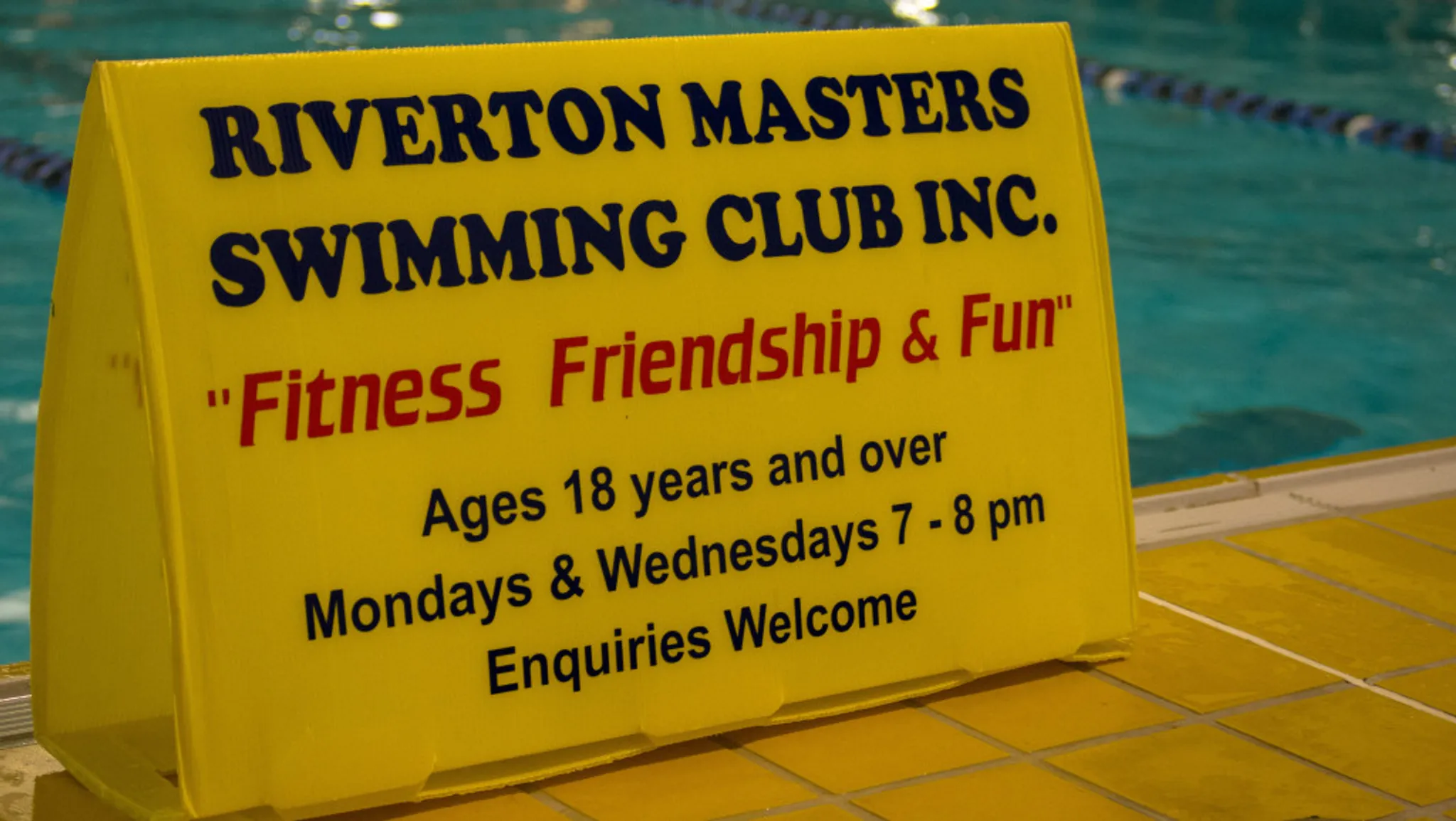 Riverton Masters Swimming Club Fitness, Friendship and Fun Interclub Meets