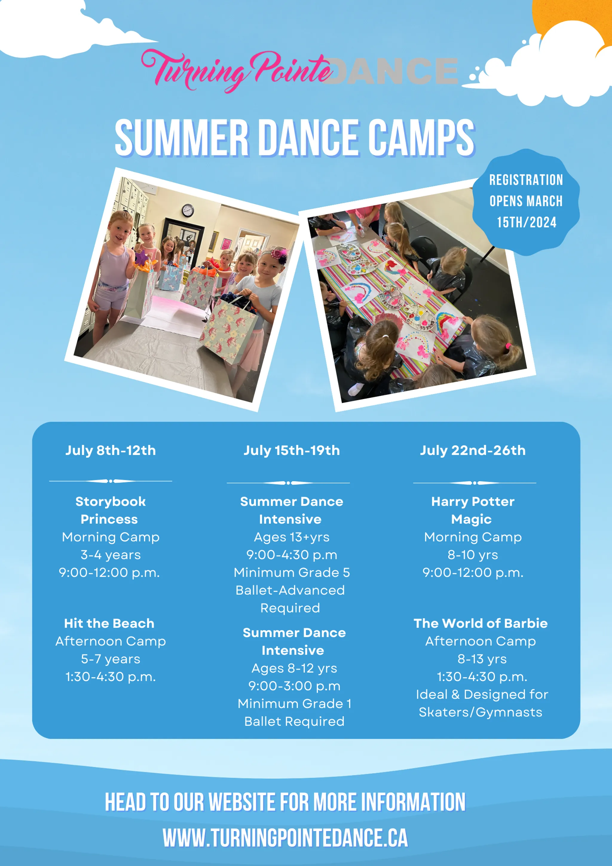 Summer Dance Camps 2024