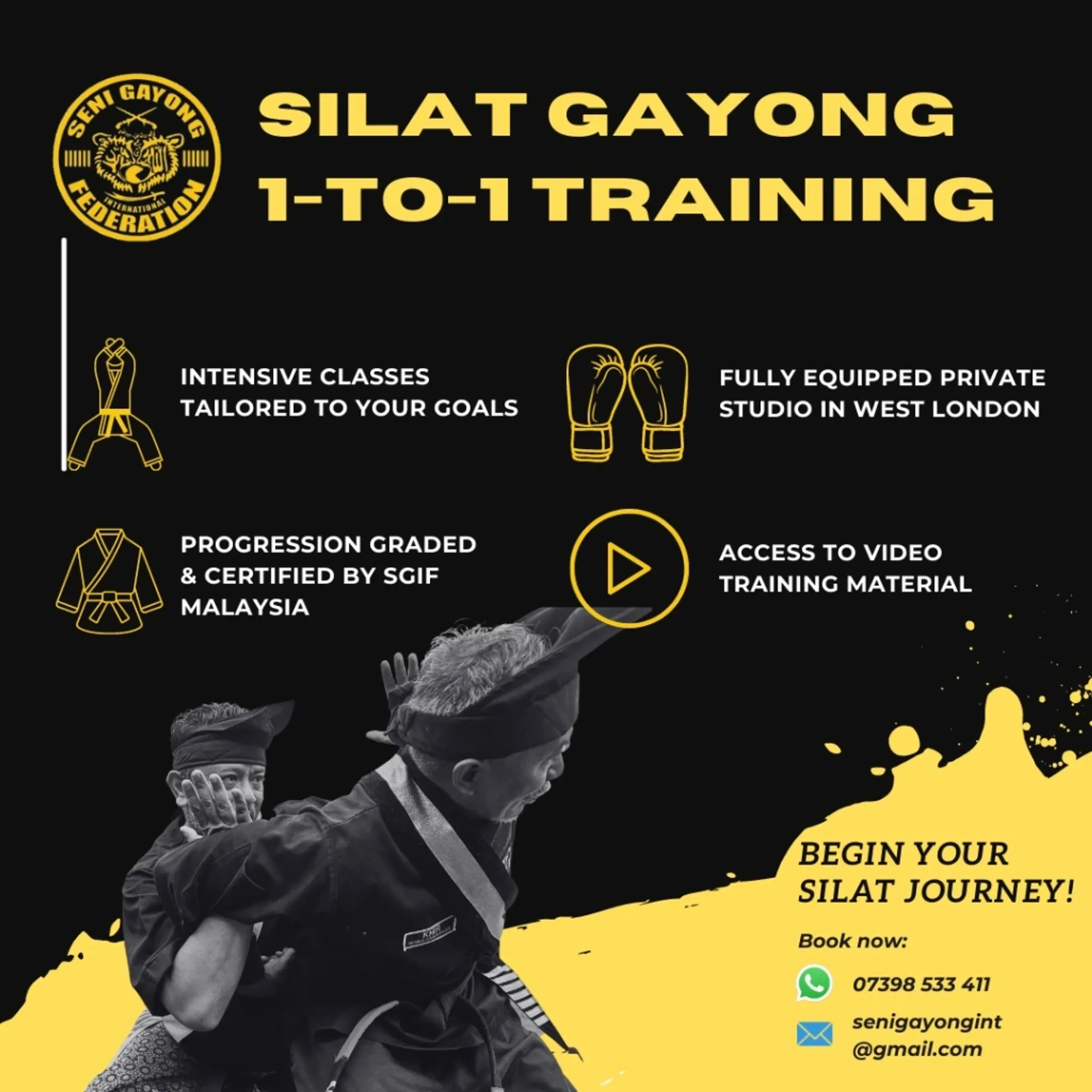 Silat Seni Gayong Martial Arts Classes