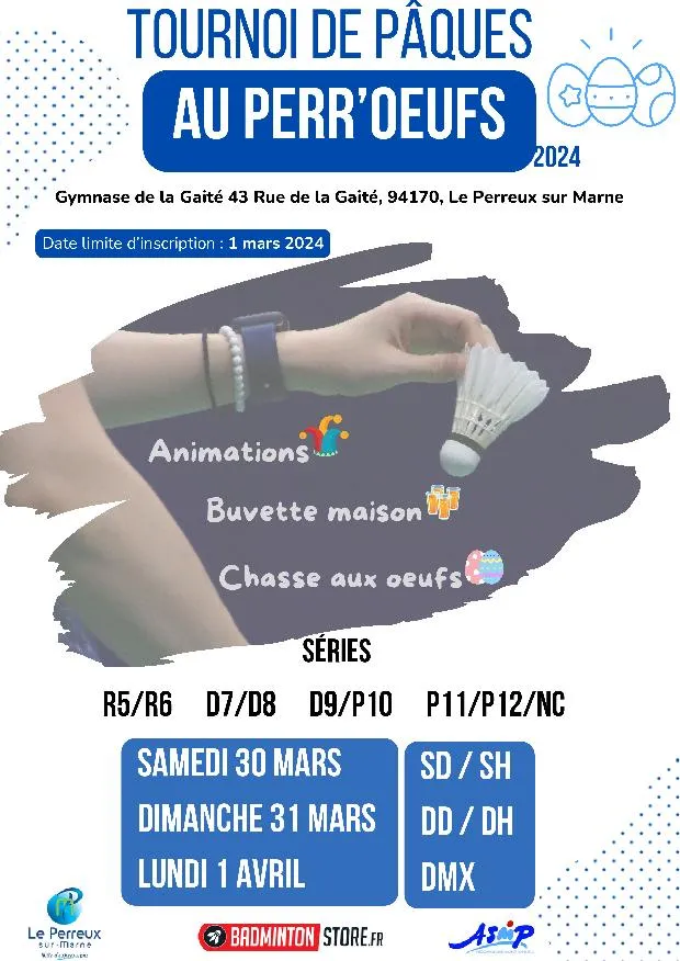 Le TEMPLE du BAD 2024 - Eco responsable